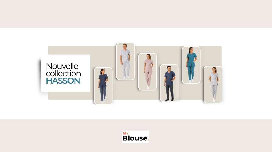 Hasson arrive chez My Blouse : une nouvelle génération de vêtements médicaux