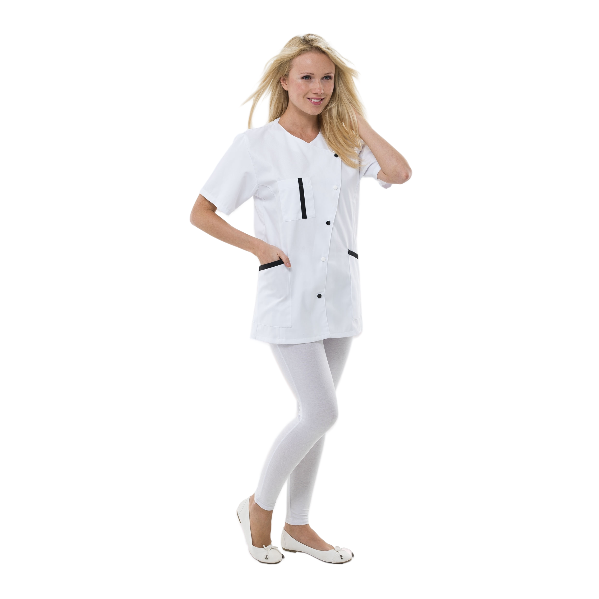 Manon - Tunique - Manches Courtes - Femme - 75 cm