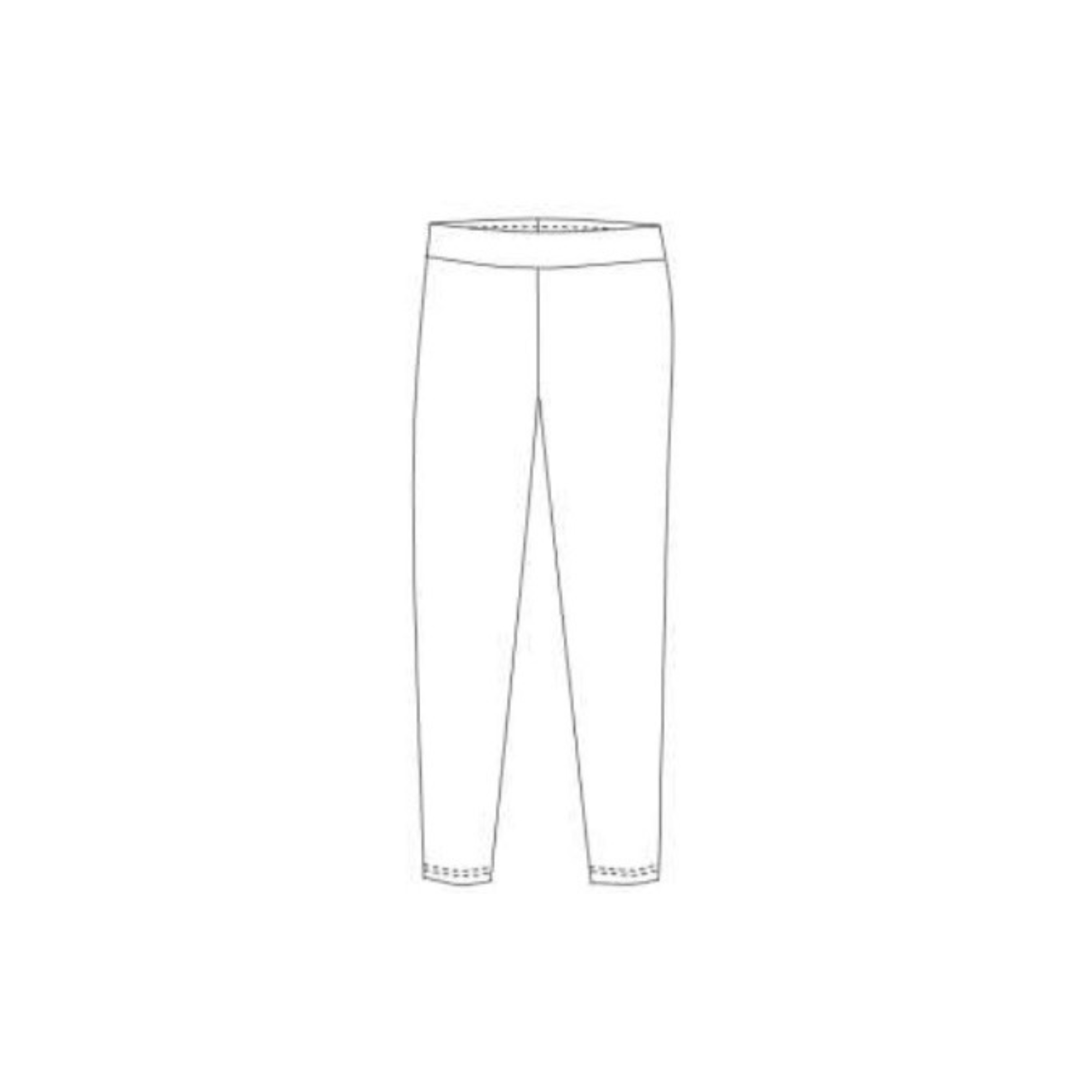 Mayotte - Leggings - Femme - Ceinture élastique - sans poche