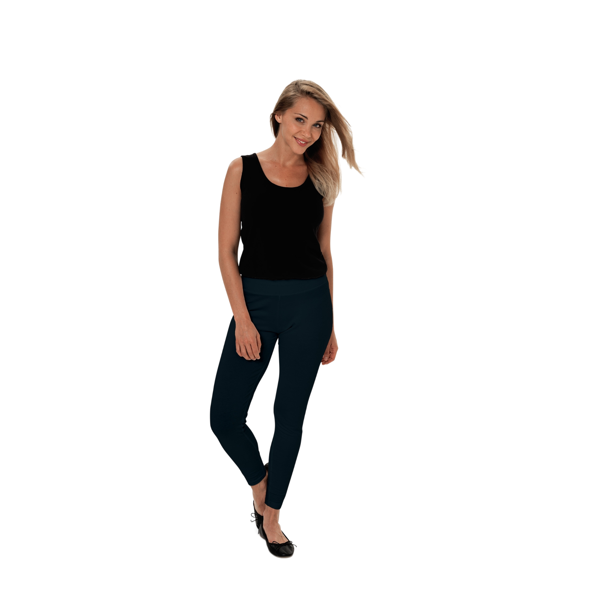 Mayotte - Leggings - Femme - Ceinture élastique - sans poche