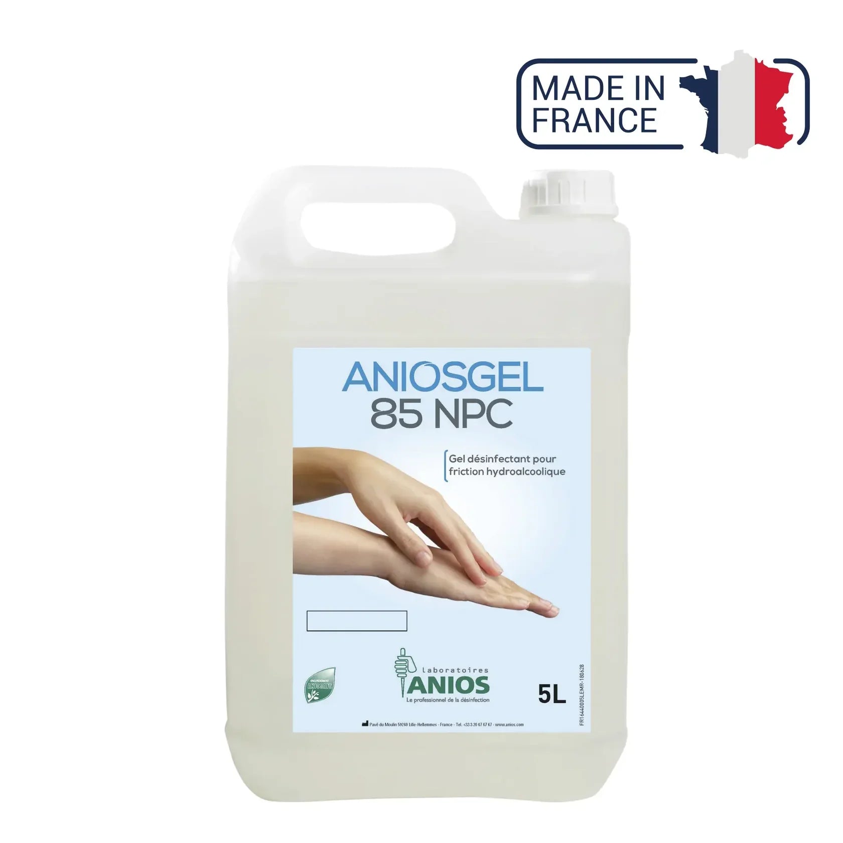 Aniosgel 85 NPC - Gel désinfectant pour friction hydroalcoolique - Anios - My Médical