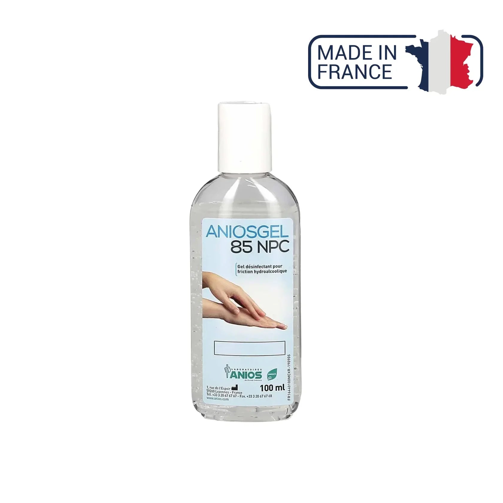 Aniosgel 85 NPC - Gel désinfectant pour friction hydroalcoolique - Anios - My Médical
