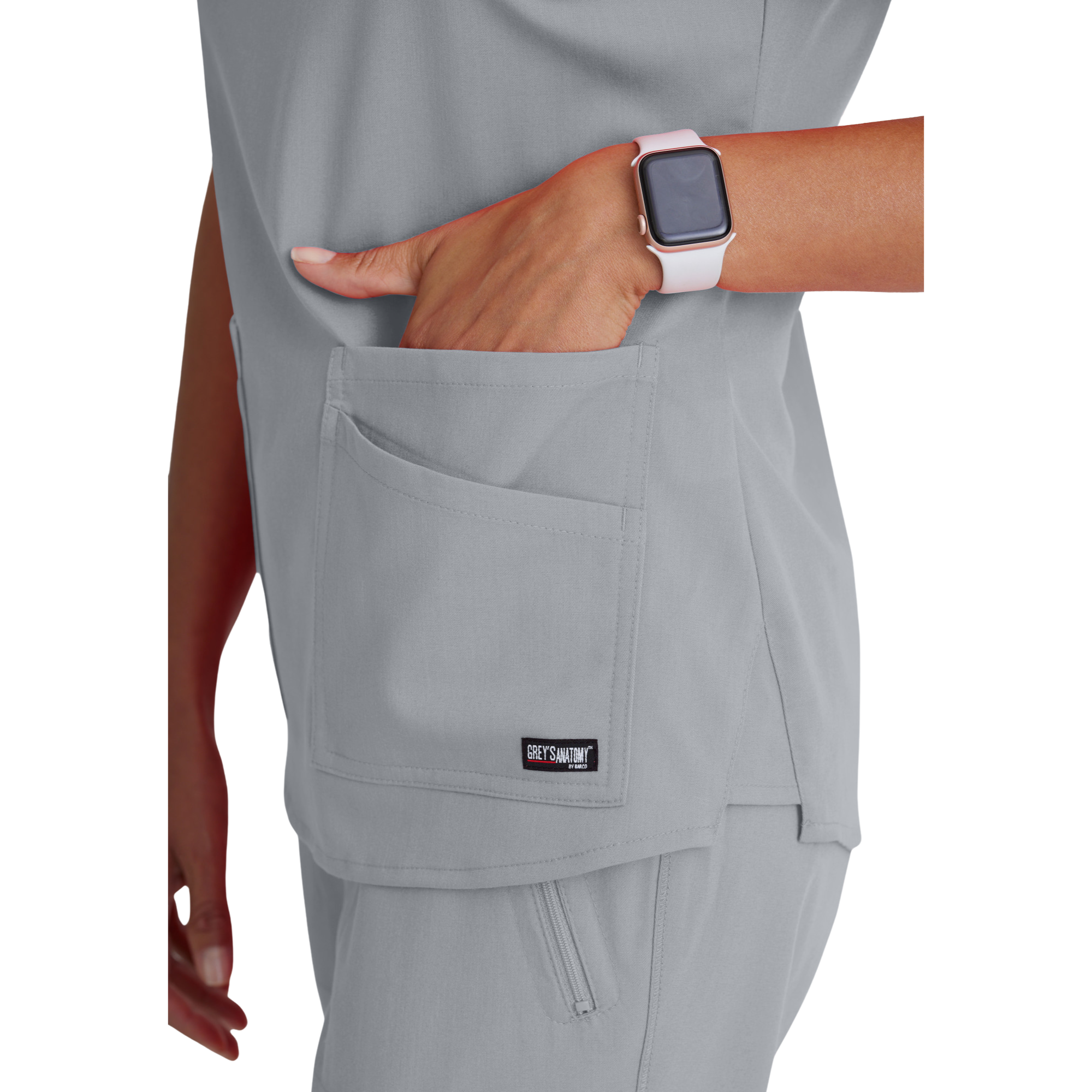 Aura - Tunique col V - Femme - Grey’s Anatomy Stretch GREYS ANATOMY STRETCH