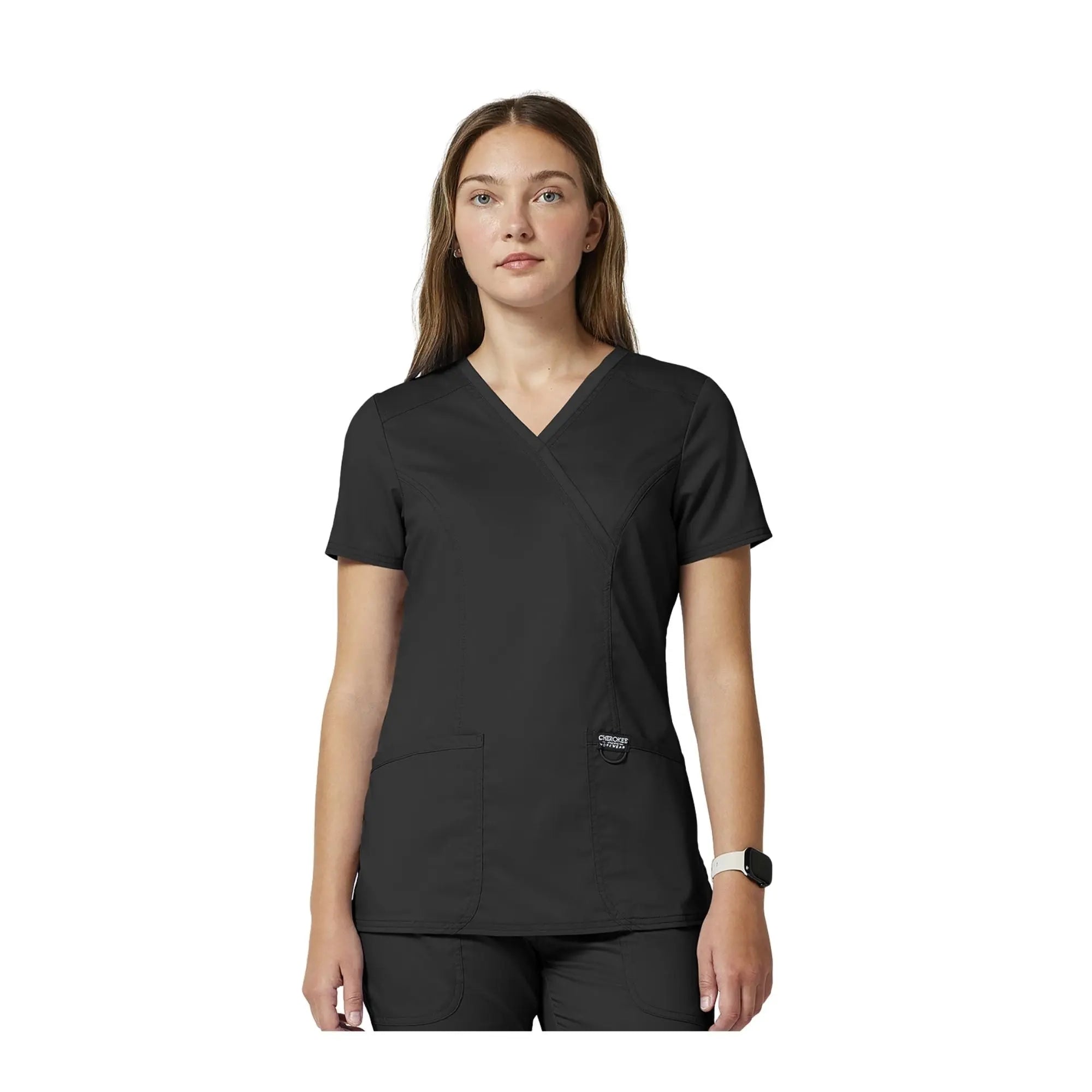 Béziers - Tunique cache-cœur col V - Femme - Cherokee Cherokee Authentic Workwear