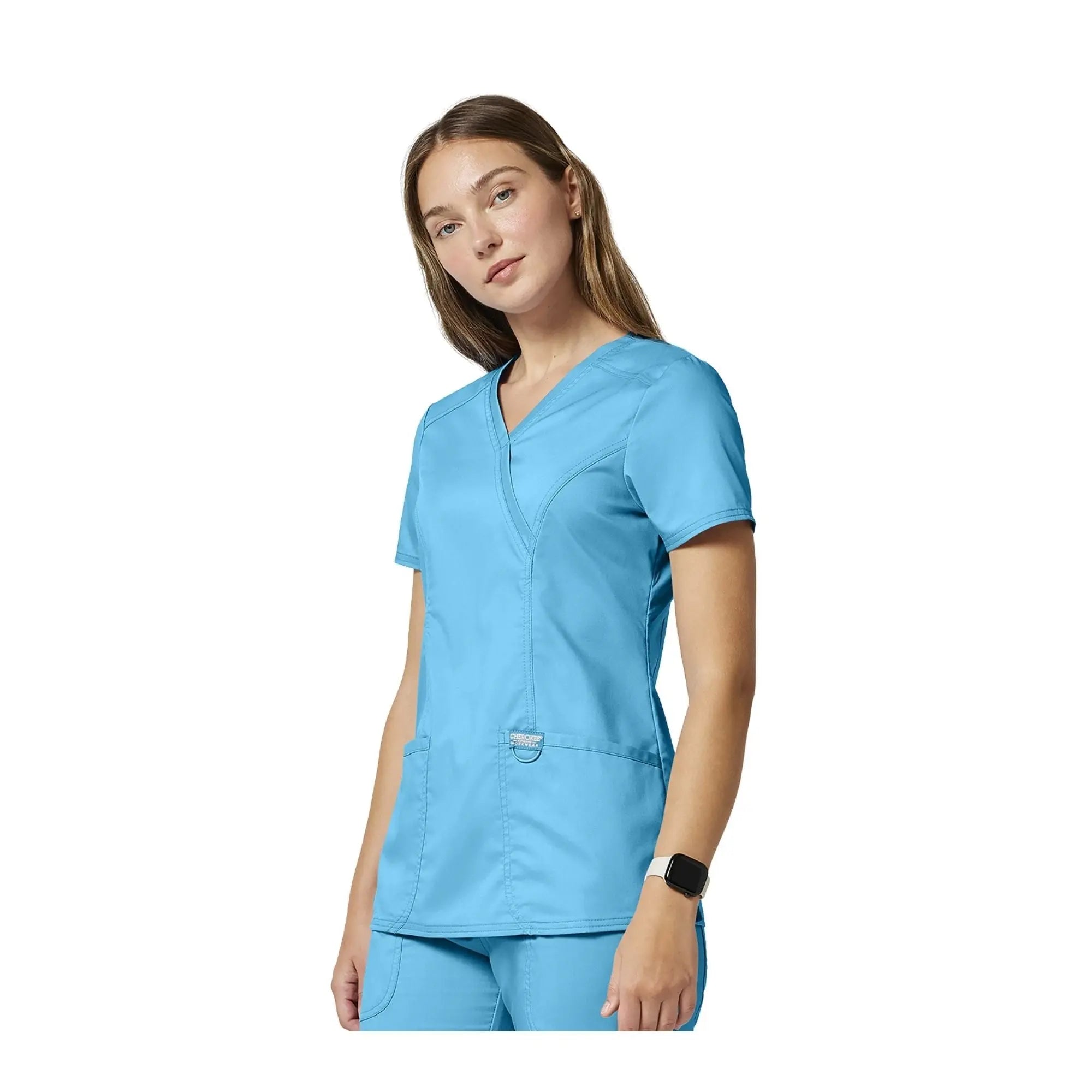Béziers - Tunique cache-cœur col V - Femme - Cherokee Cherokee Authentic Workwear
