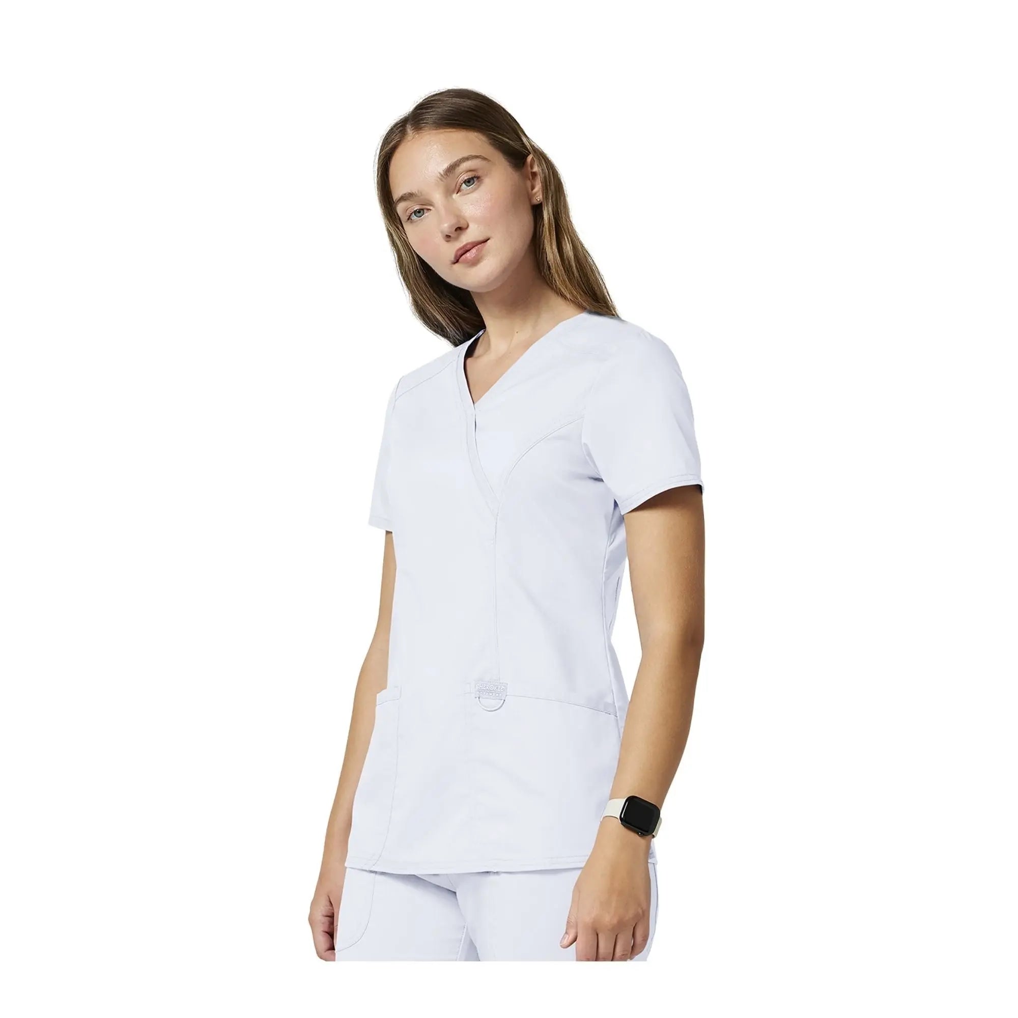 Béziers - Tunique cache-cœur col V - Femme - Cherokee Cherokee Authentic Workwear