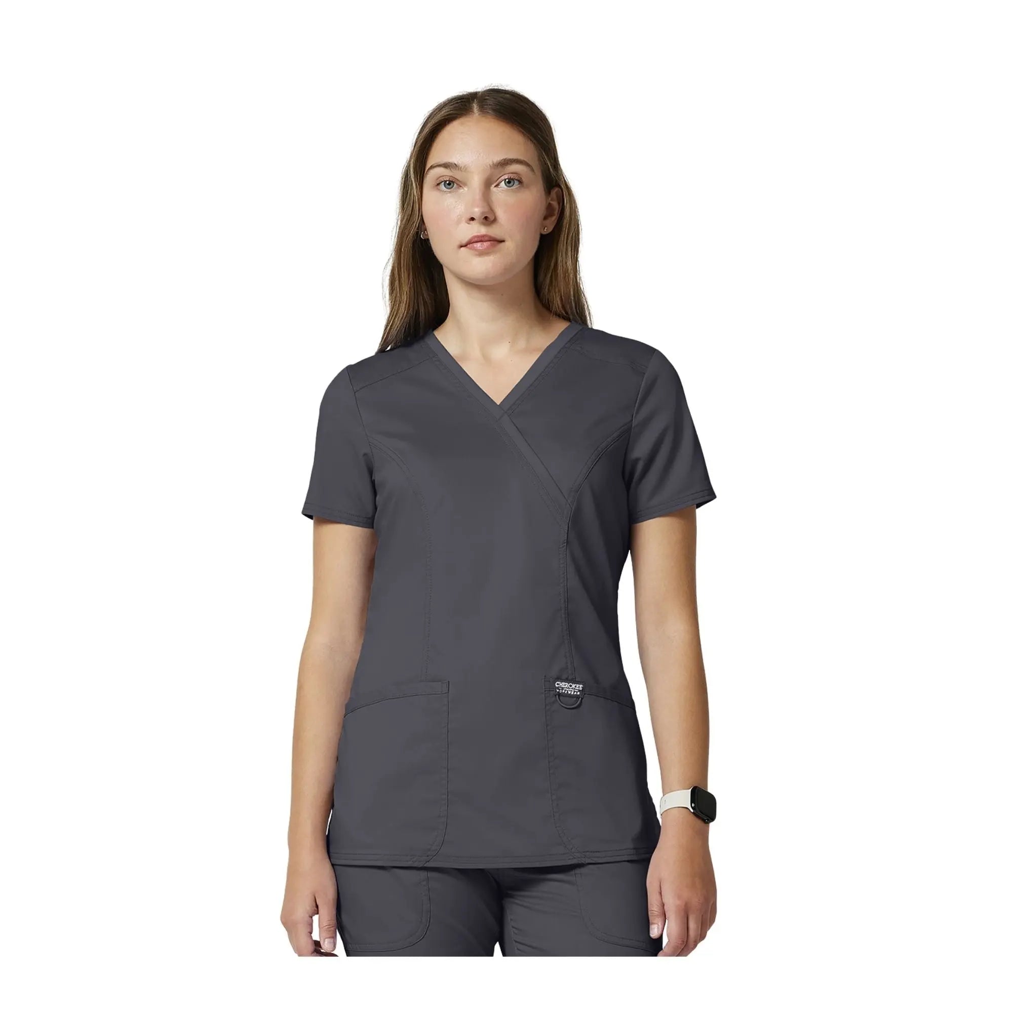 Béziers - Tunique cache-cœur col V - Femme - Cherokee Cherokee Authentic Workwear