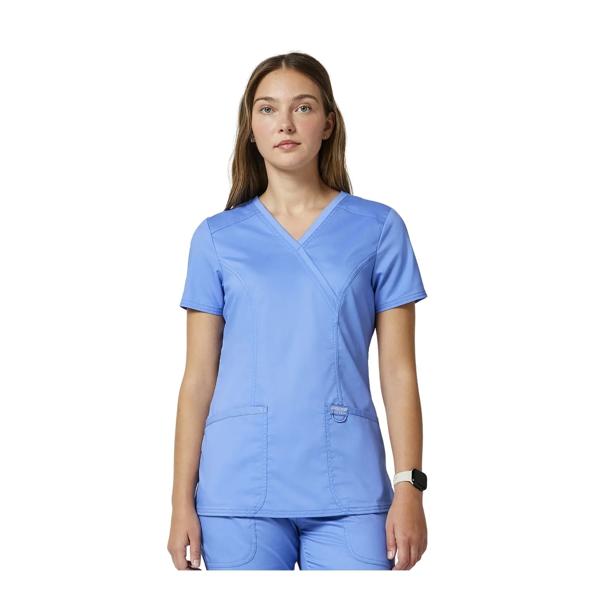 Béziers - Tunique cache-cœur col V - Femme - Cherokee Cherokee Authentic Workwear