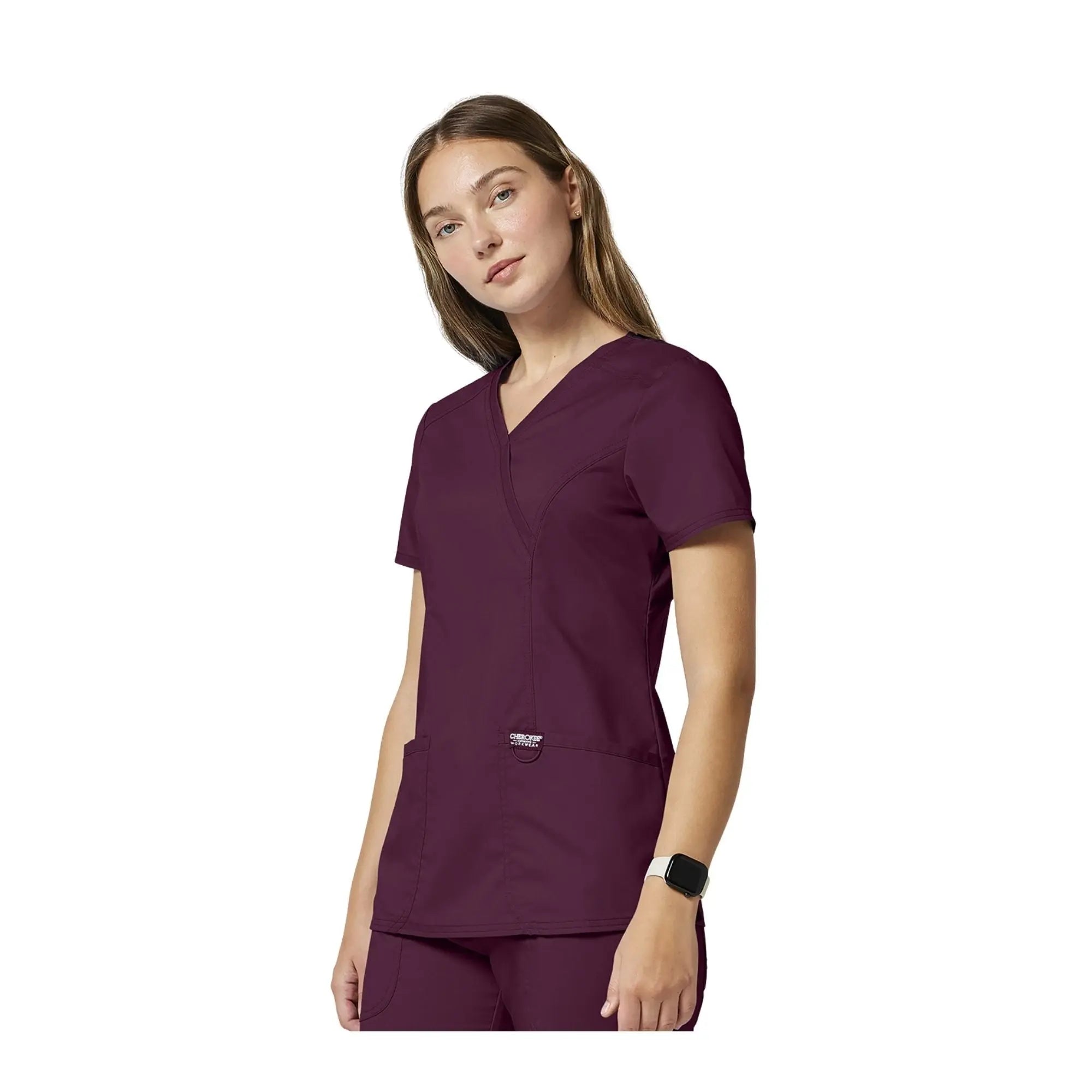 Béziers - Tunique cache-cœur col V - Femme - Cherokee Cherokee Authentic Workwear