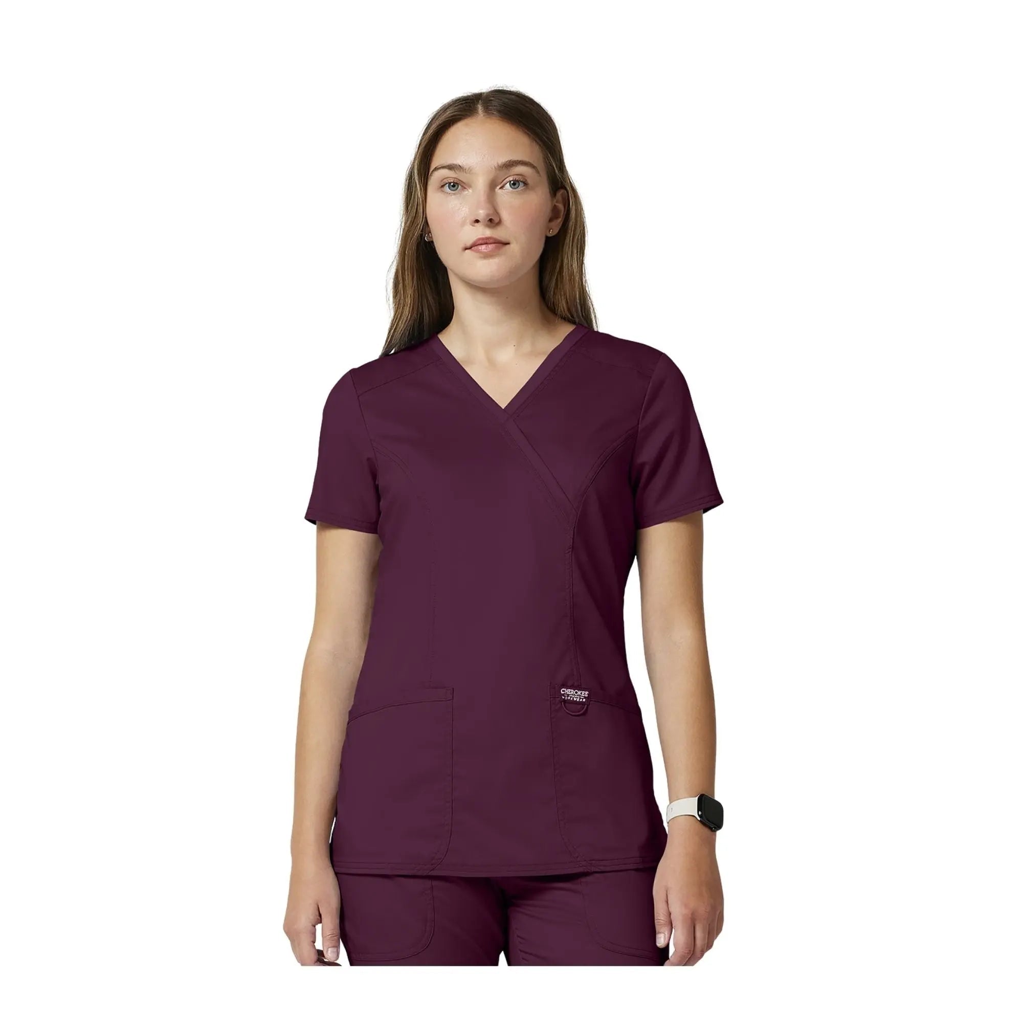 Béziers - Tunique cache-cœur col V - Femme - Cherokee Cherokee Authentic Workwear