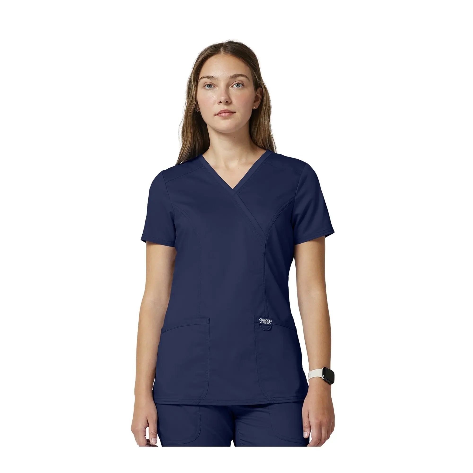Béziers - Tunique cache-cœur col V - Femme - Cherokee Cherokee Authentic Workwear