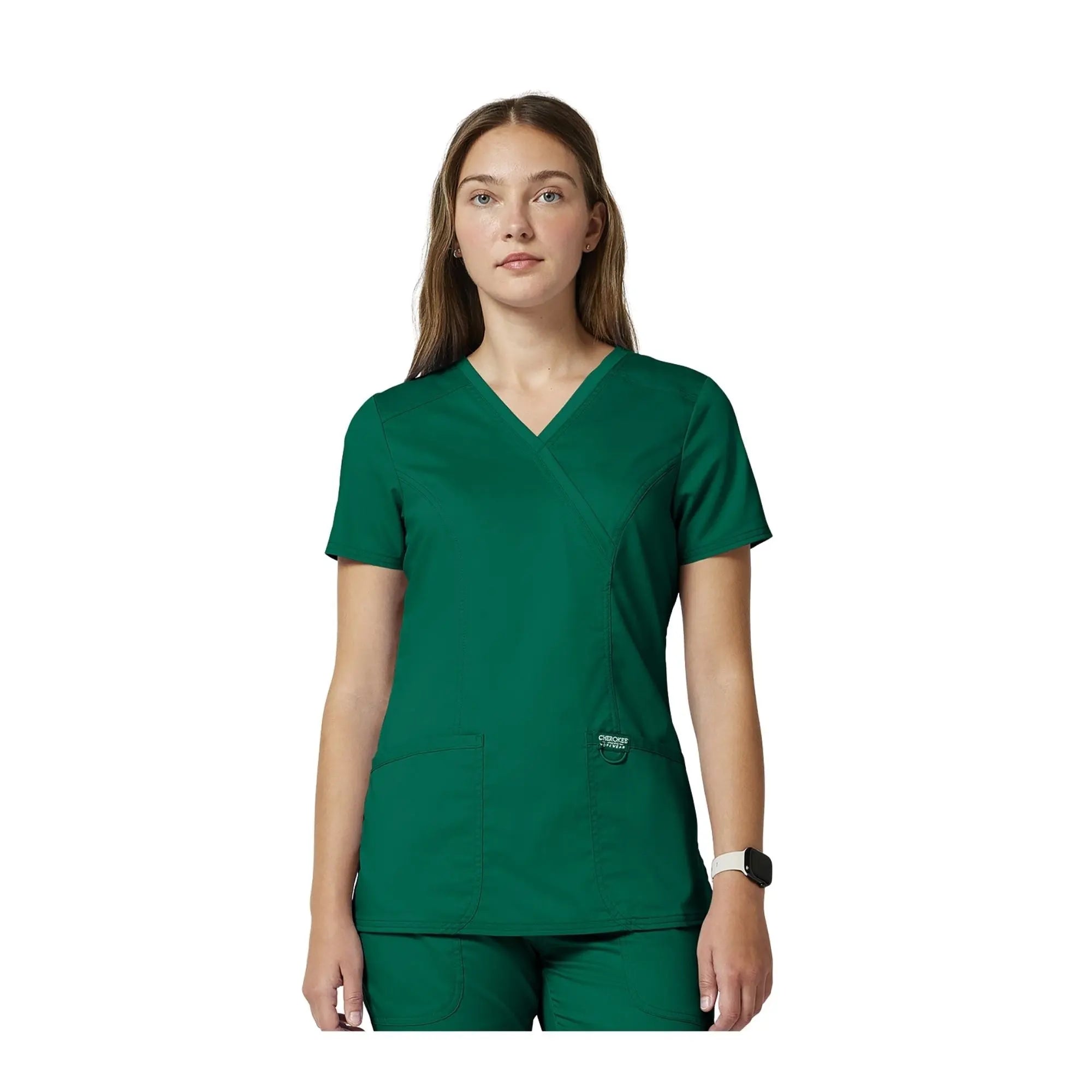 Béziers - Tunique cache-cœur col V - Femme - Cherokee Cherokee Authentic Workwear