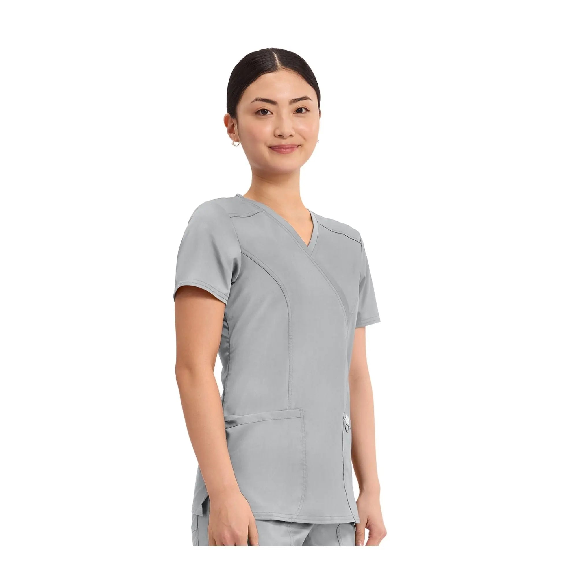 Béziers - Tunique cache-cœur col V - Femme - Cherokee Cherokee Authentic Workwear