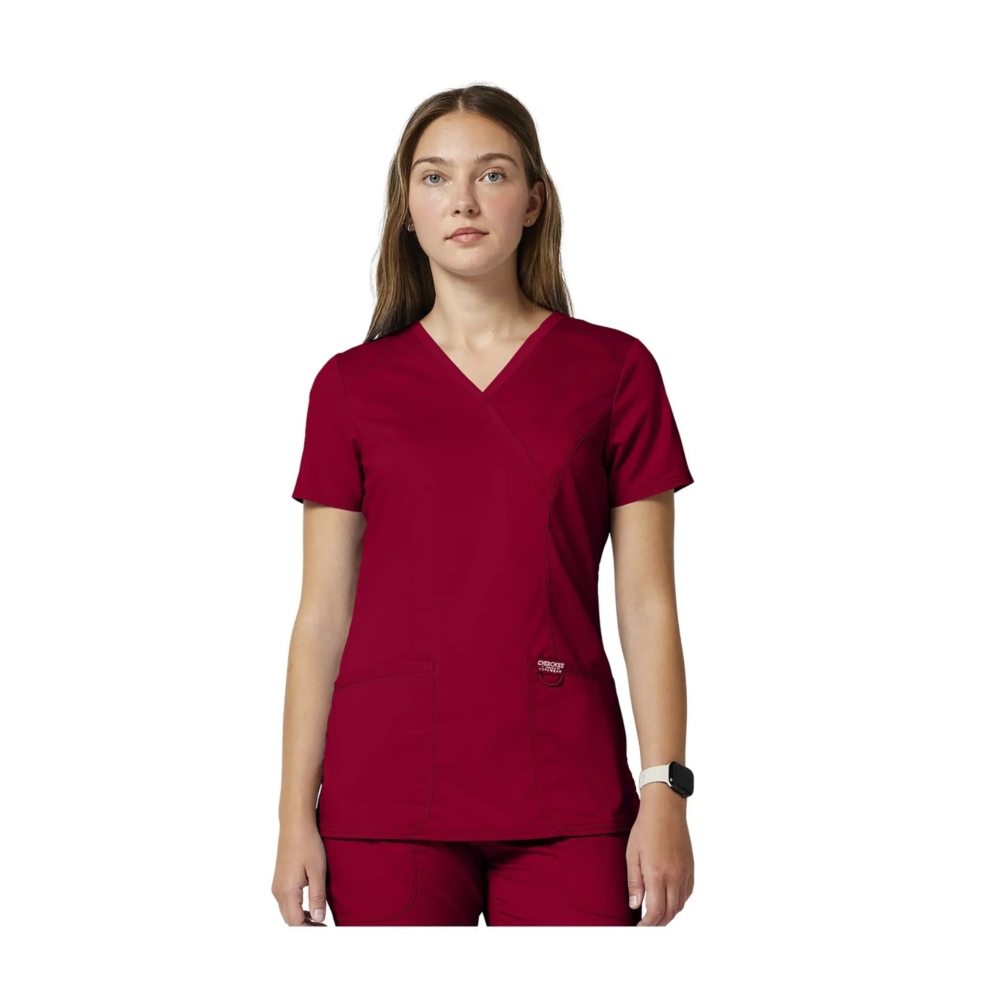 Béziers - Tunique cache-cœur col V - Femme - Cherokee Cherokee Authentic Workwear