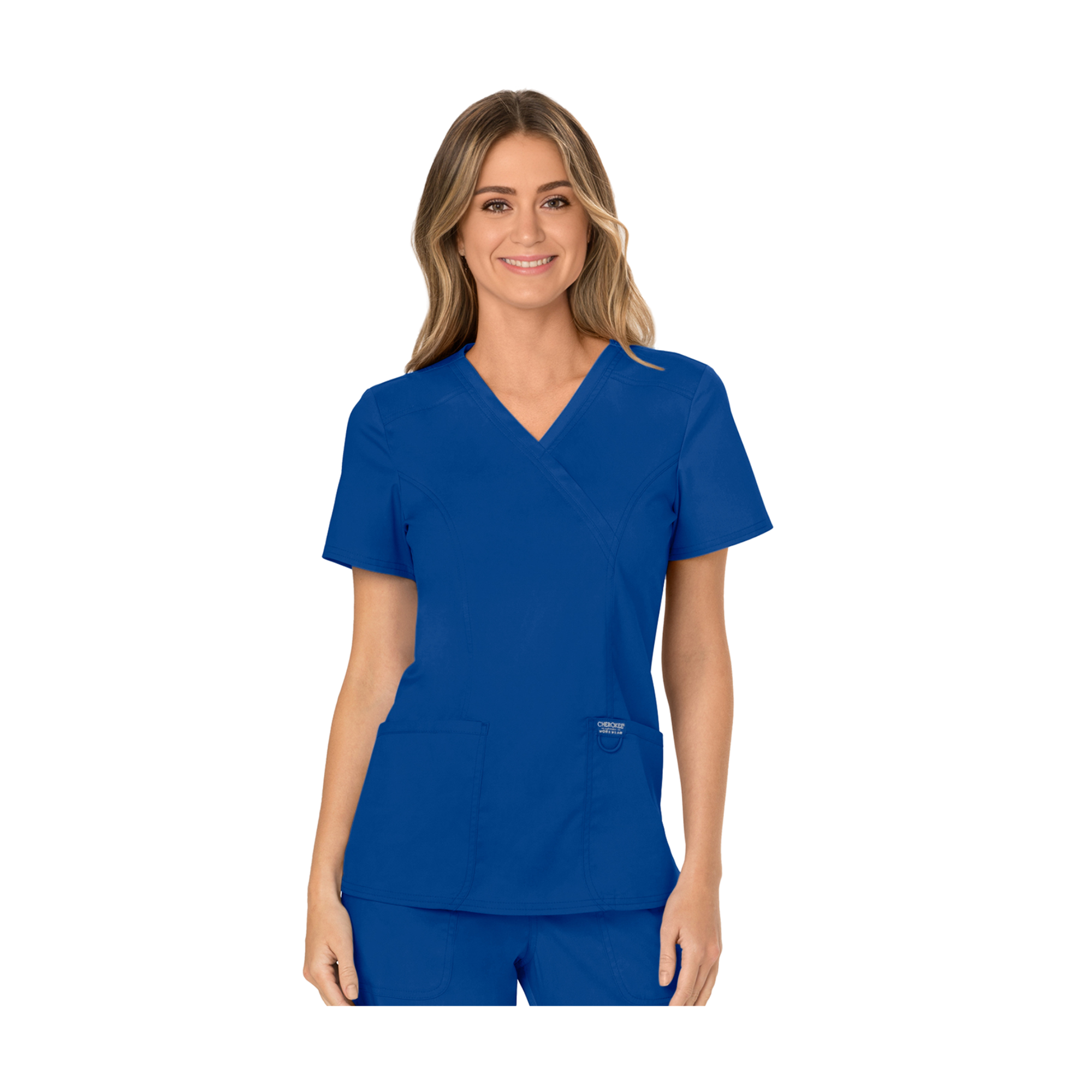 Béziers - Tunique cache-cœur col V - Femme - Cherokee - Couleur 2 - My Médical