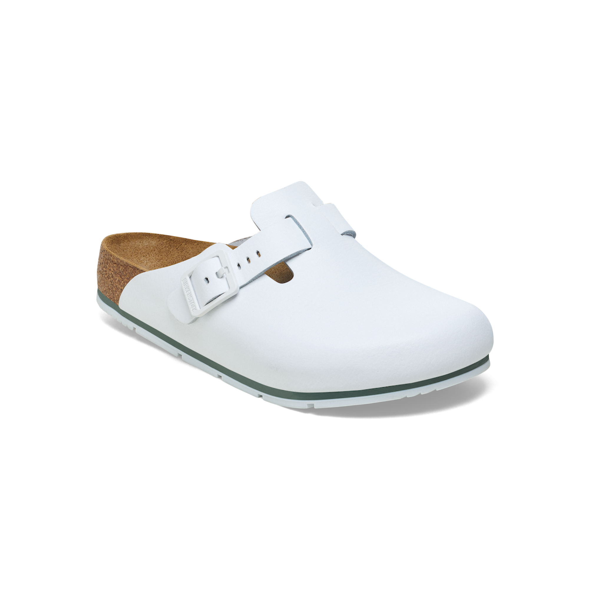 Boston Pro - Cuir naturel - Plusieurs coloris - Birkenstock - Couleur 2 Birkenstock Blanc-Étroite-48