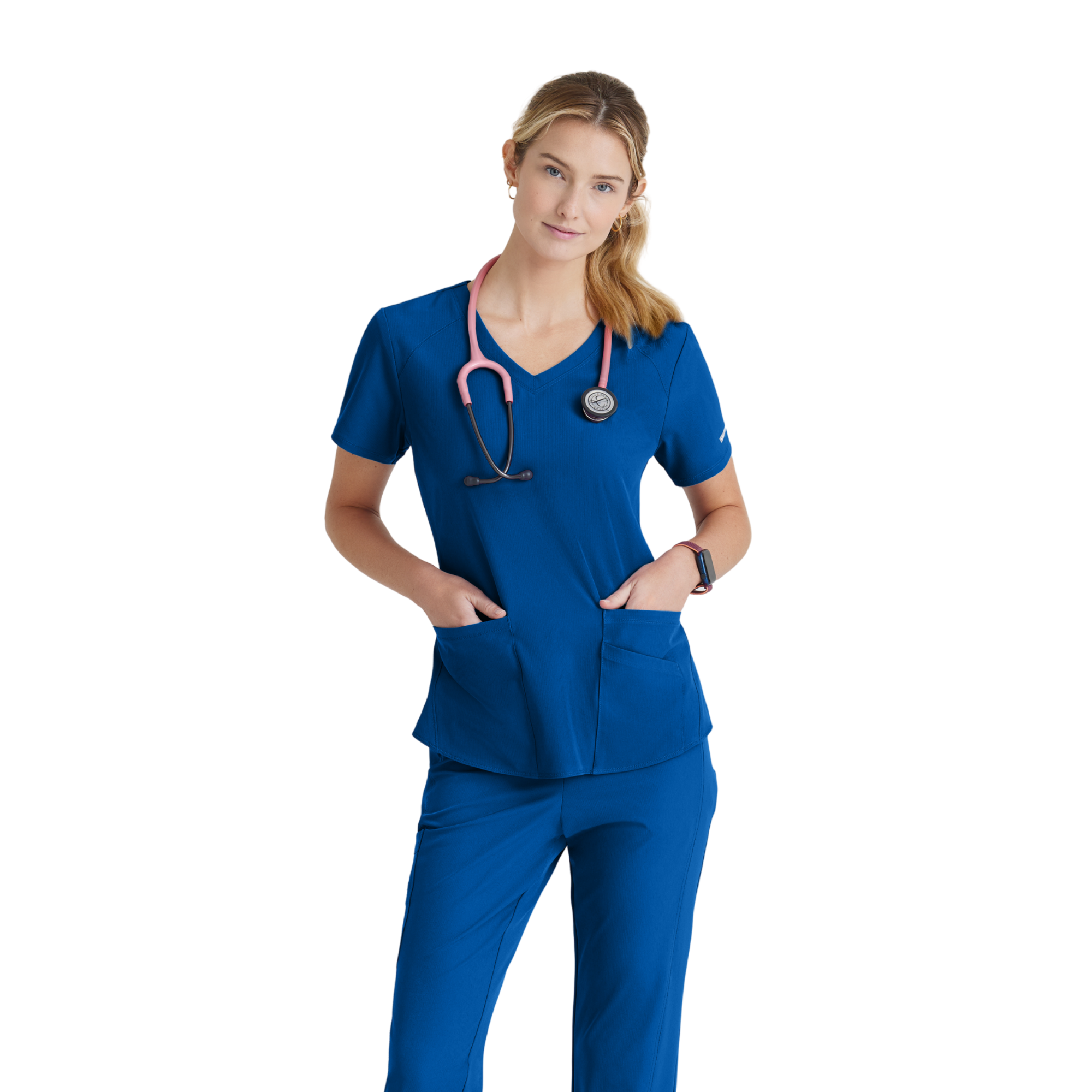 Breeze Top - Haut médical col V - Femme - Skechers SKECHERS