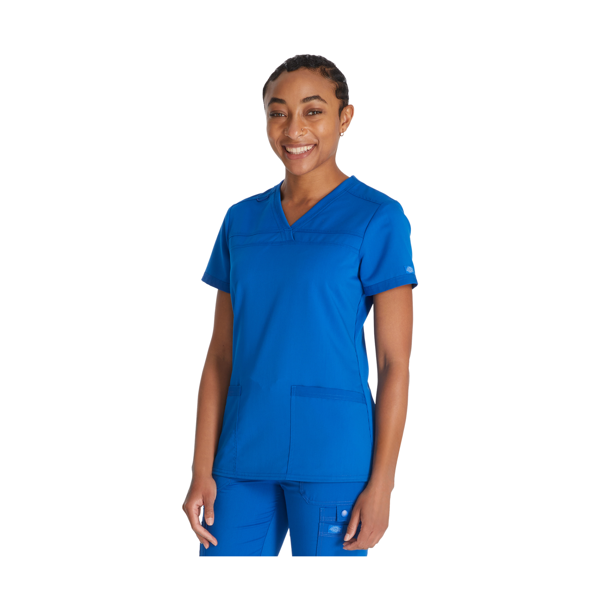 Caen - Tunique col V - Femme - Dickies - My Médical