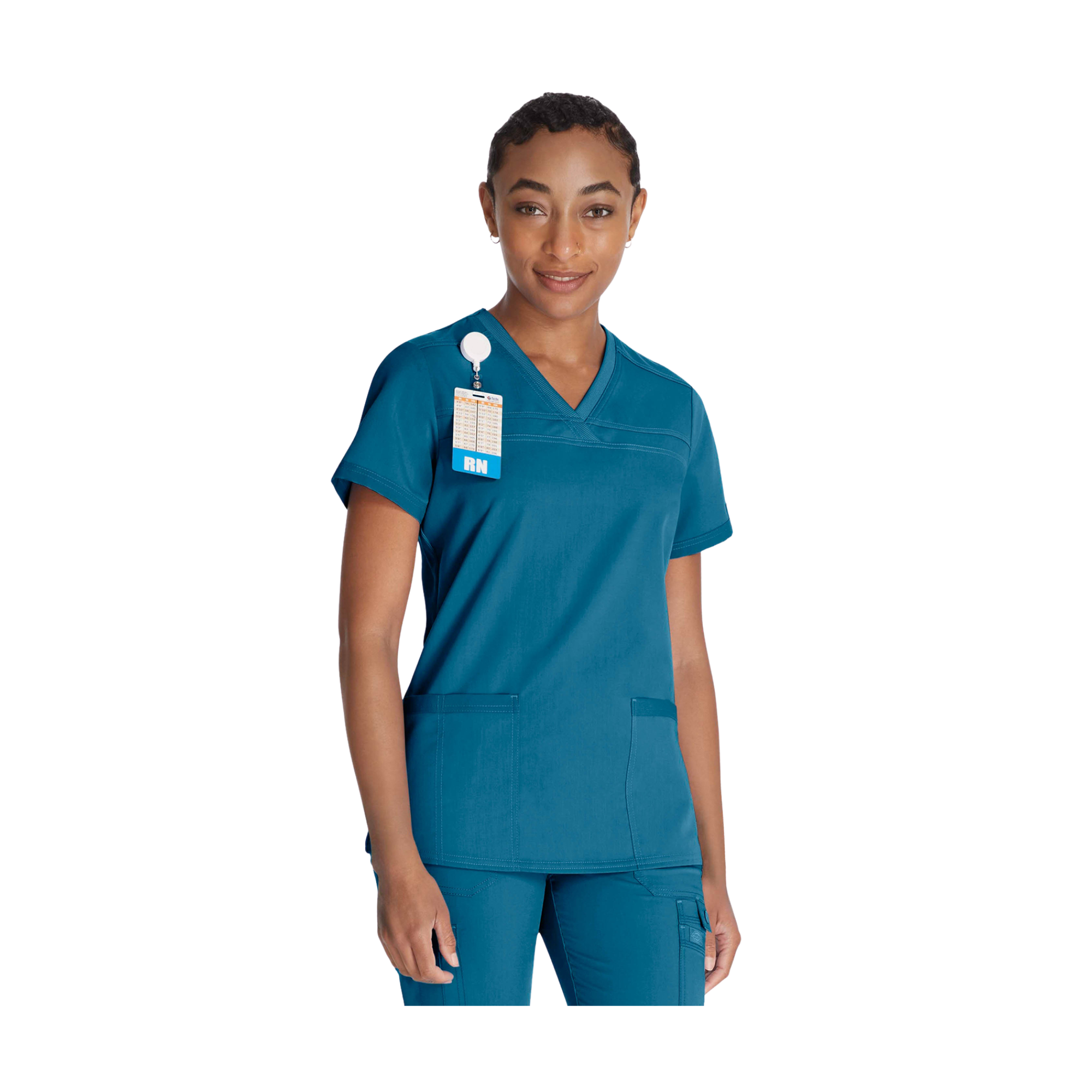 Caen - Tunique col V - Femme - Dickies - My Médical