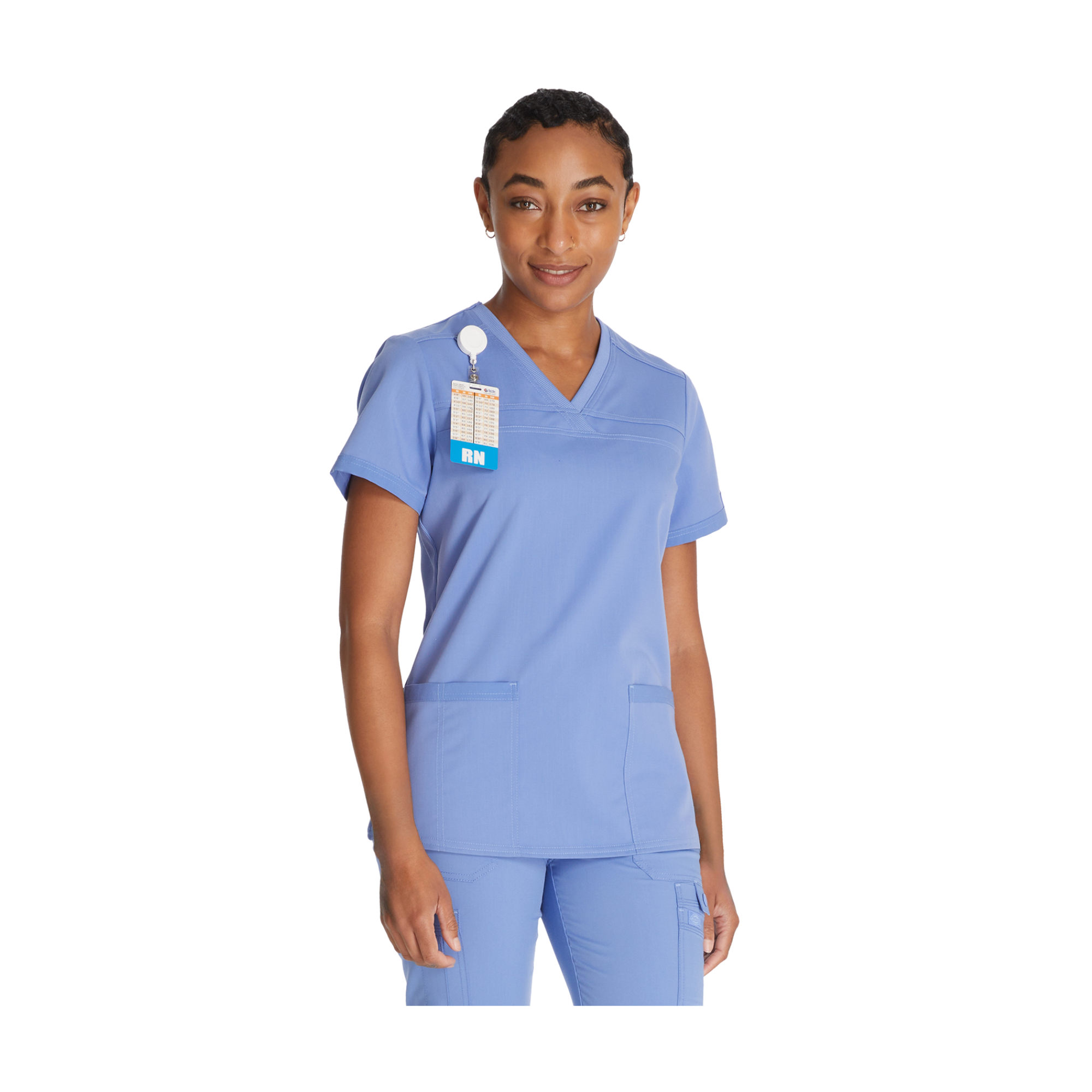 Caen - Tunique col V - Femme - Dickies - My Médical