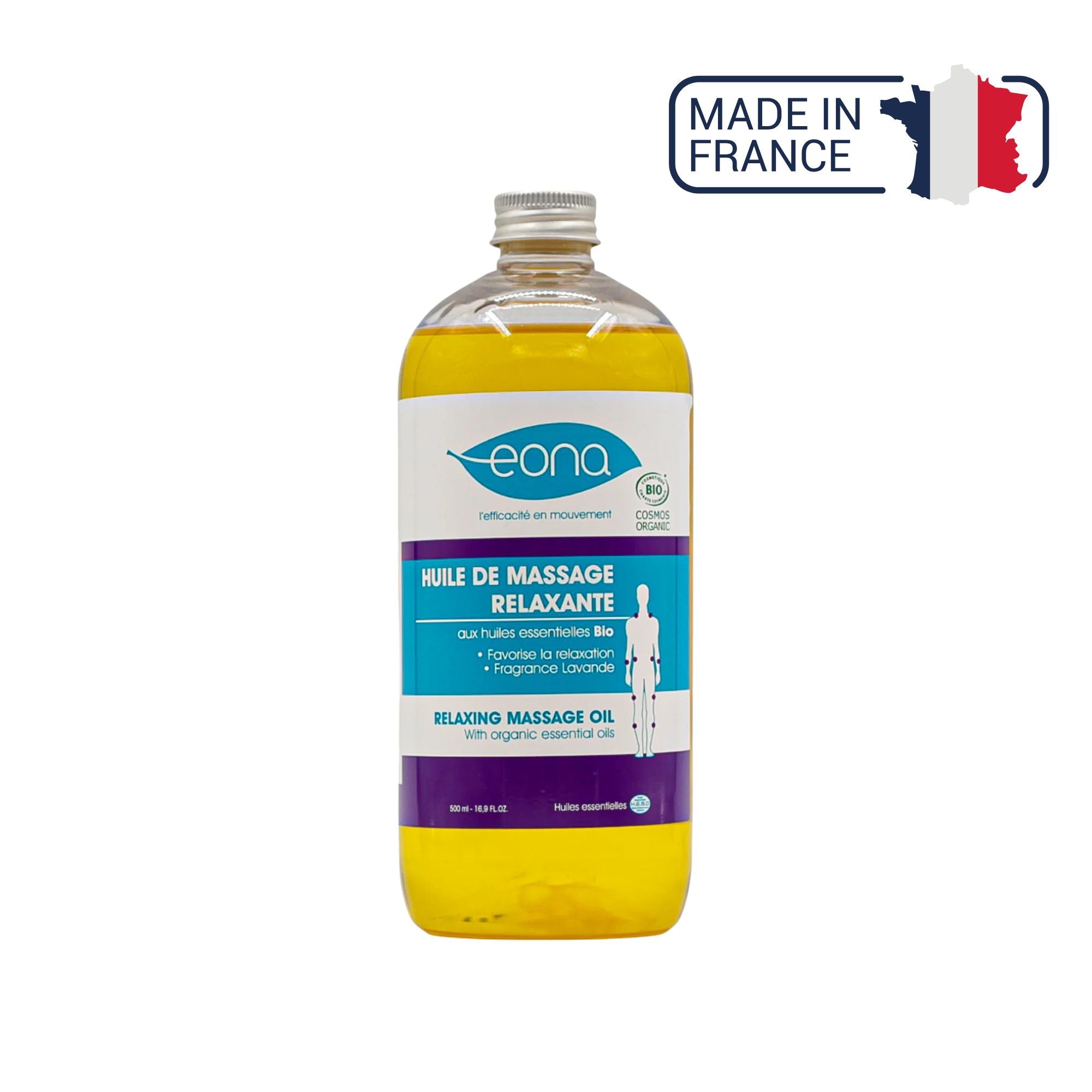 Huile de massage - Relaxante - Bio - 2 contenances - Eona - My Médical