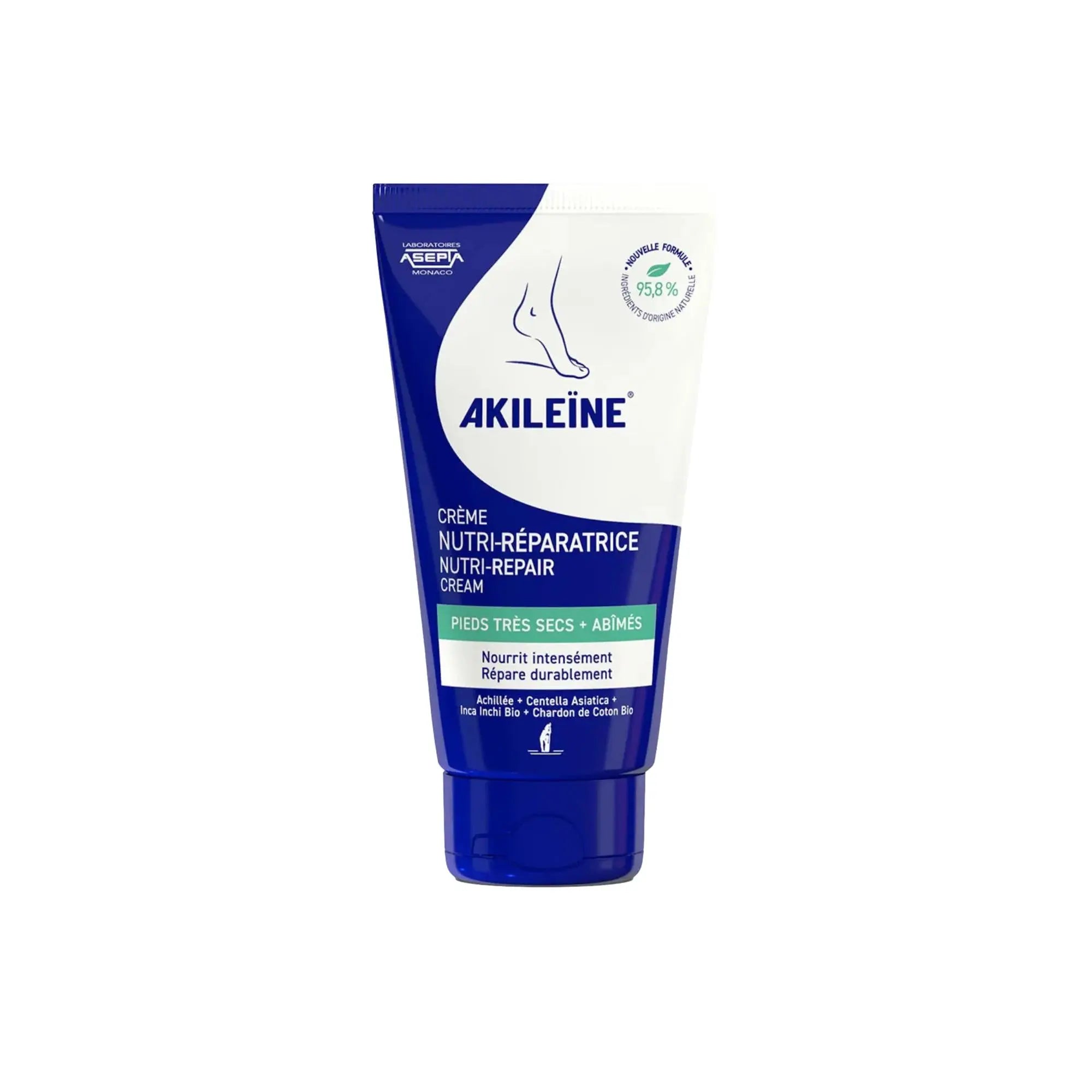 Crème nutri-réparatrice Pieds Secs - Akileine Akileïne 75-ml
