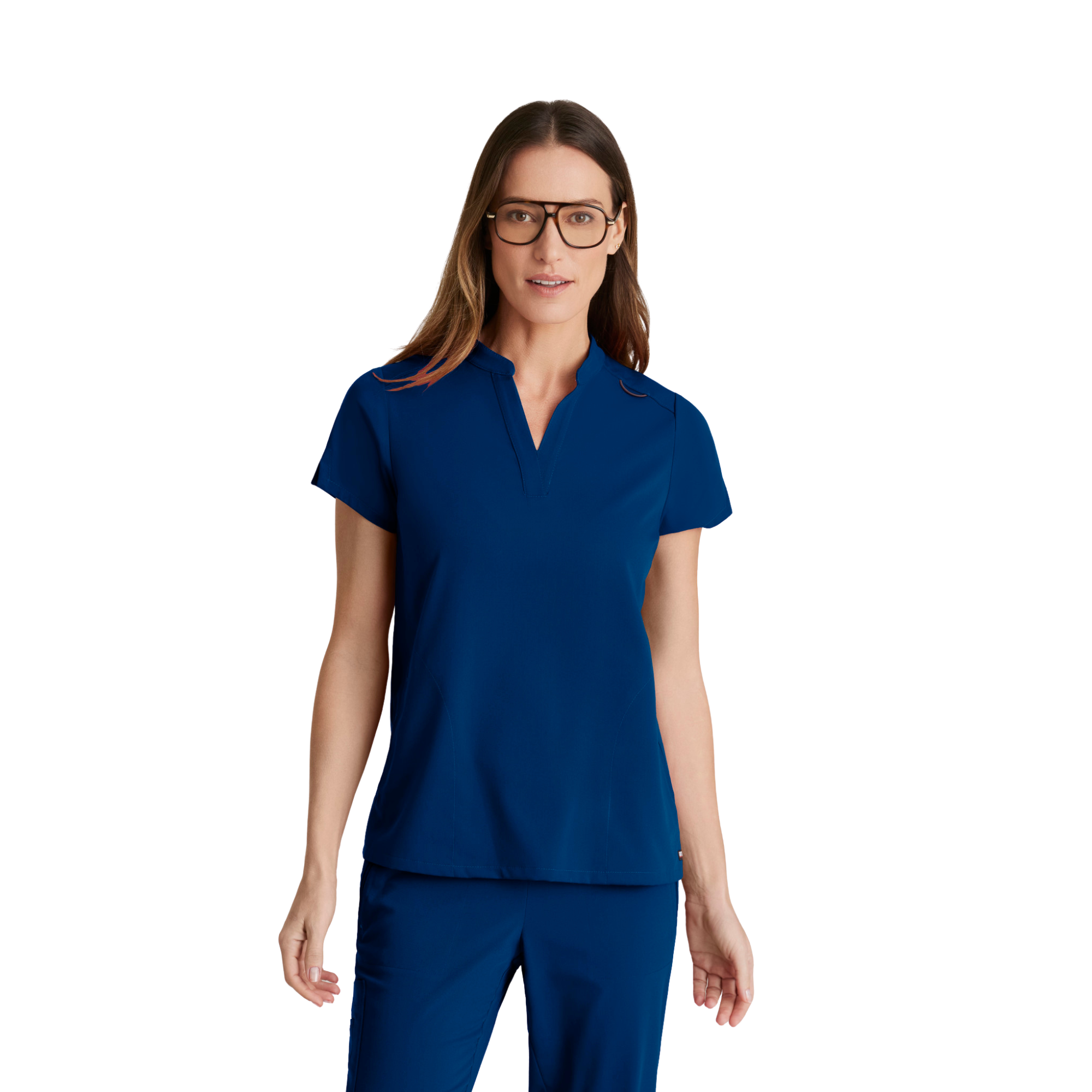 Flora - Tunique col à bande - Femme - Grey’s Anatomy Stretch GREYS ANATOMY STRETCH