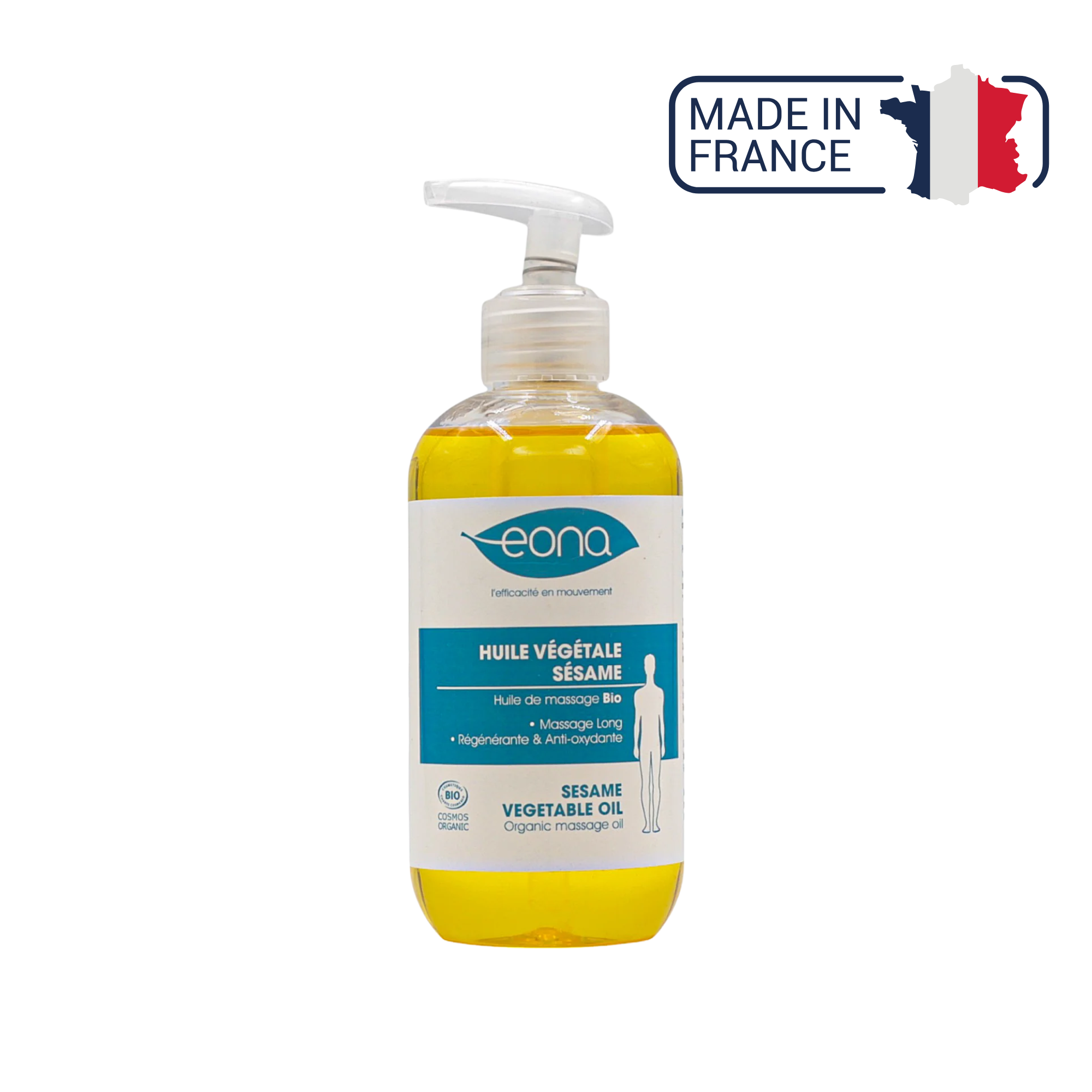 Huile de massage - Sésame - 250 ml - Bio - Eona - My Médical