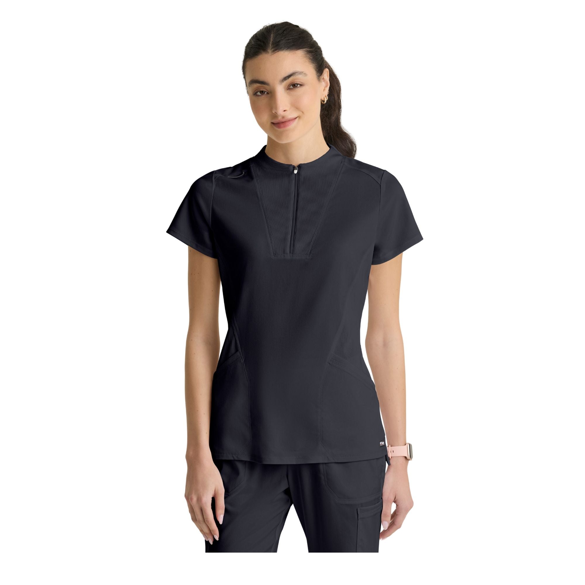 Kristi - Tunique col montant zippé - Femme - Grey’s Anatomy Stretch Grey’s Anatomy