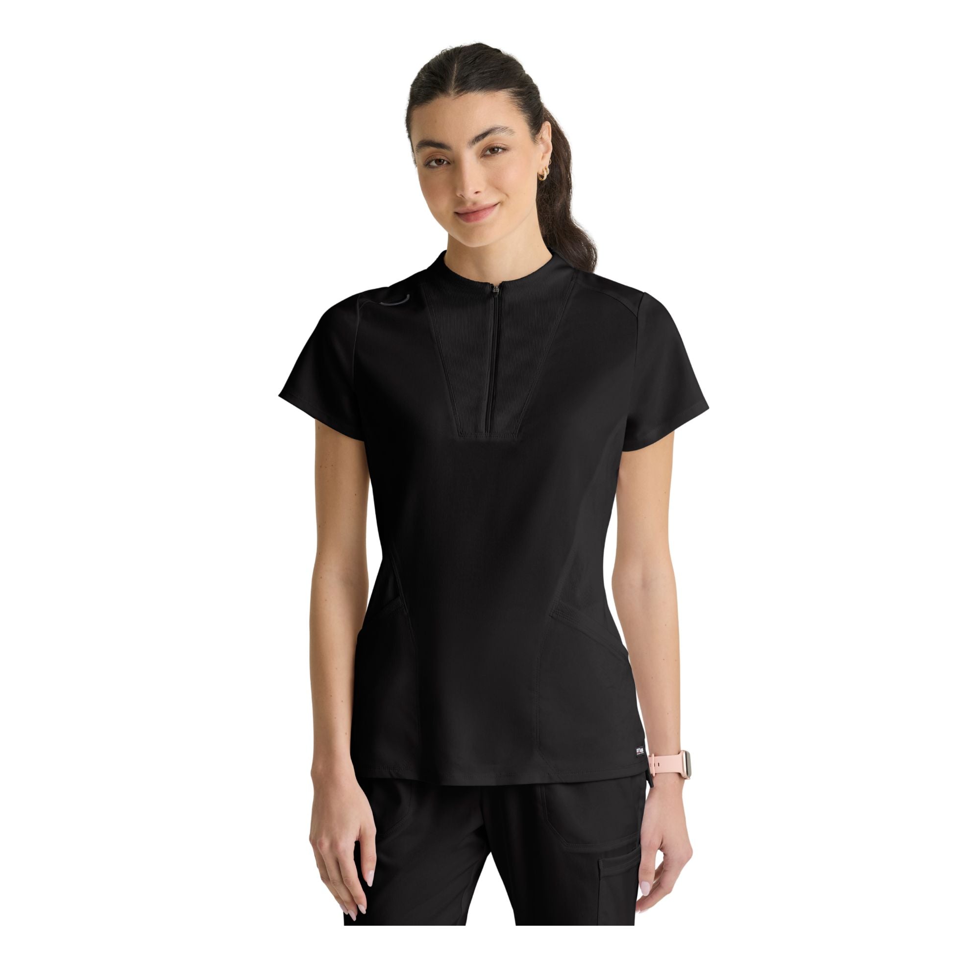 Kristi - Tunique col montant zippé - Femme - Grey’s Anatomy Stretch Grey’s Anatomy