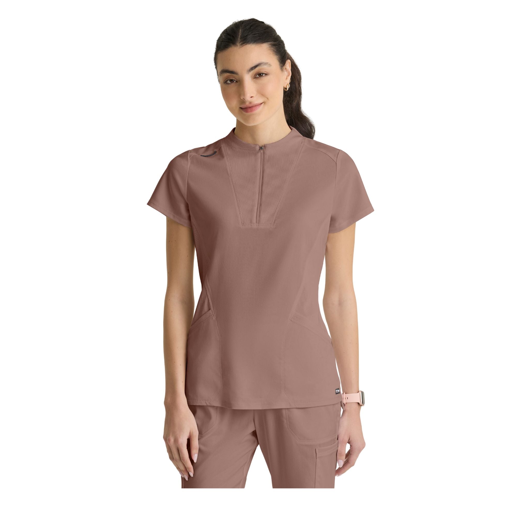 Kristi - Tunique col montant zippé - Femme - Grey’s Anatomy Stretch Grey’s Anatomy