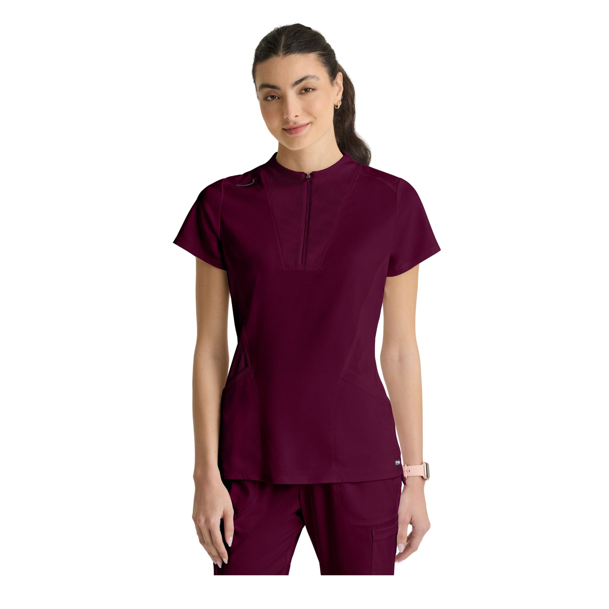 Kristi - Tunique col montant zippé - Femme - Grey’s Anatomy Stretch Grey’s Anatomy