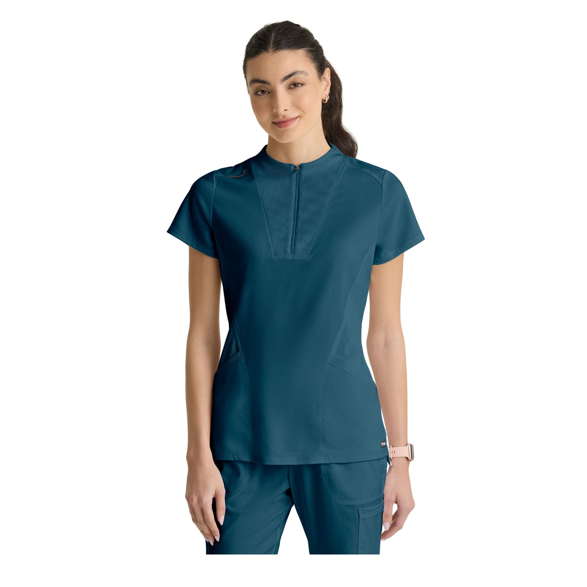 Kristi - Tunique col montant zippé - Femme - Grey’s Anatomy Stretch Grey’s Anatomy