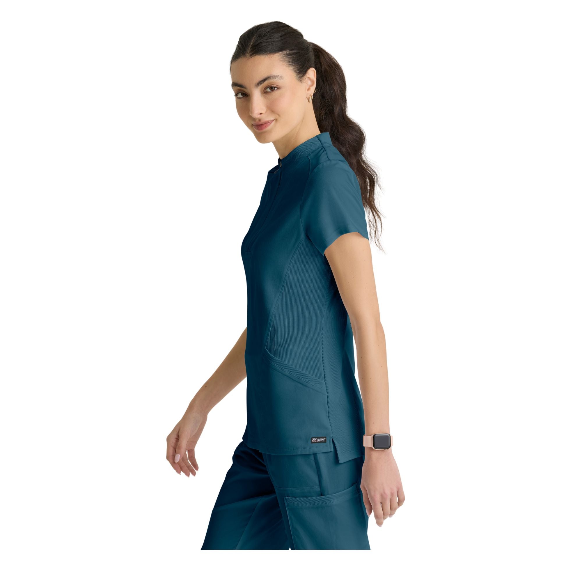 Kristi - Tunique col montant zippé - Femme - Grey’s Anatomy Stretch Grey’s Anatomy