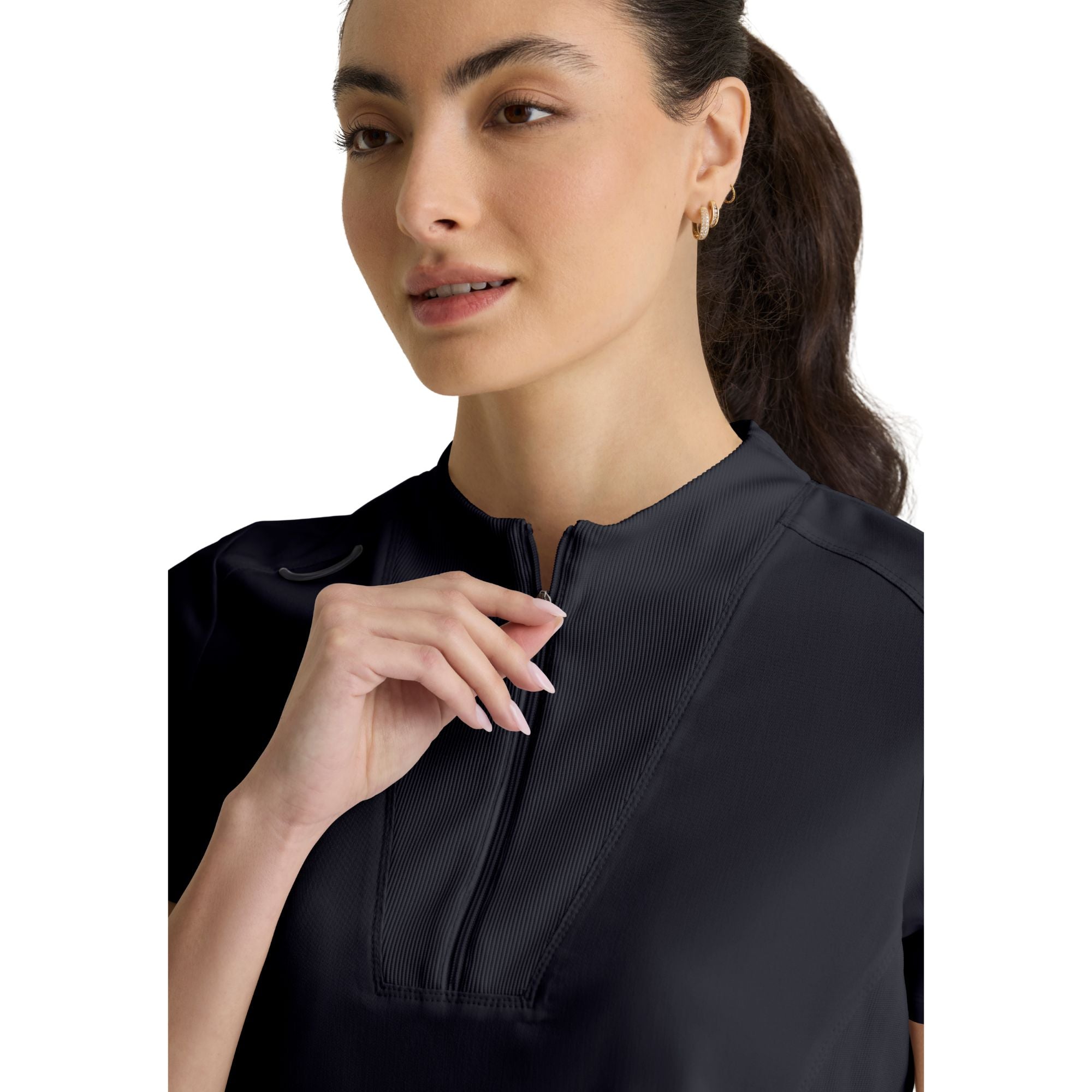 Kristi - Tunique col montant zippé - Femme - Grey’s Anatomy Stretch Grey’s Anatomy