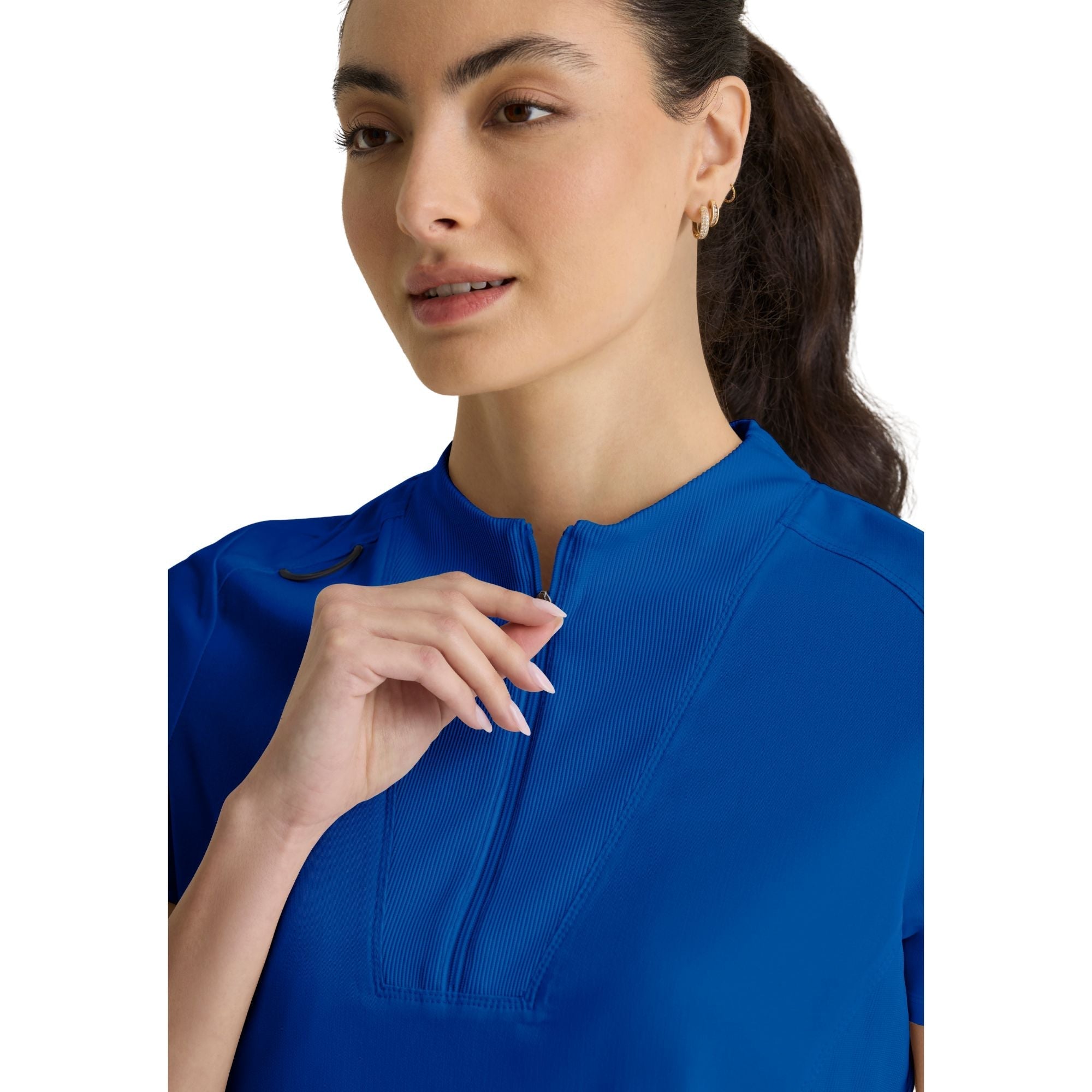 Kristi - Tunique col montant zippé - Femme - Grey’s Anatomy Stretch Grey’s Anatomy