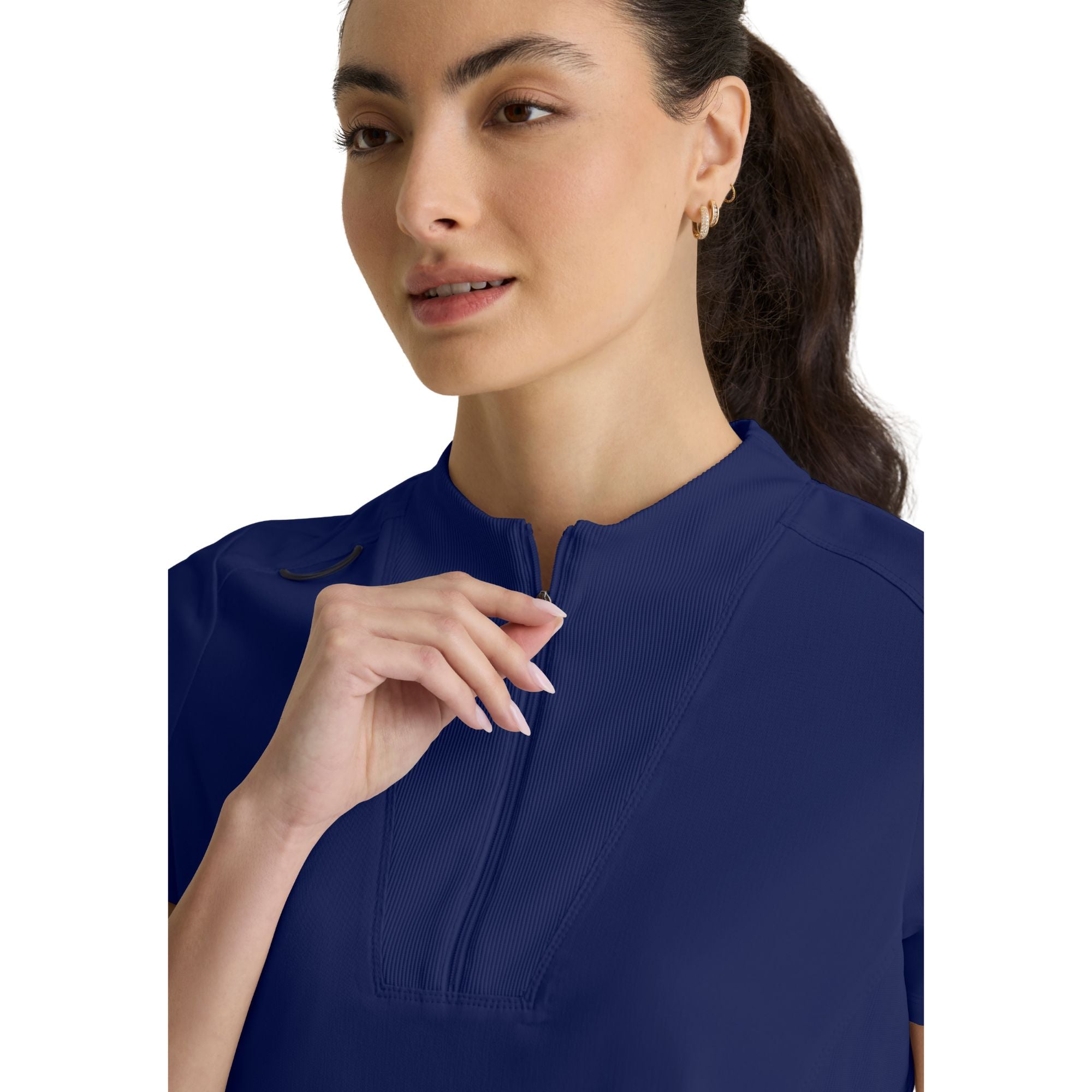 Kristi - Tunique col montant zippé - Femme - Grey’s Anatomy Stretch Grey’s Anatomy