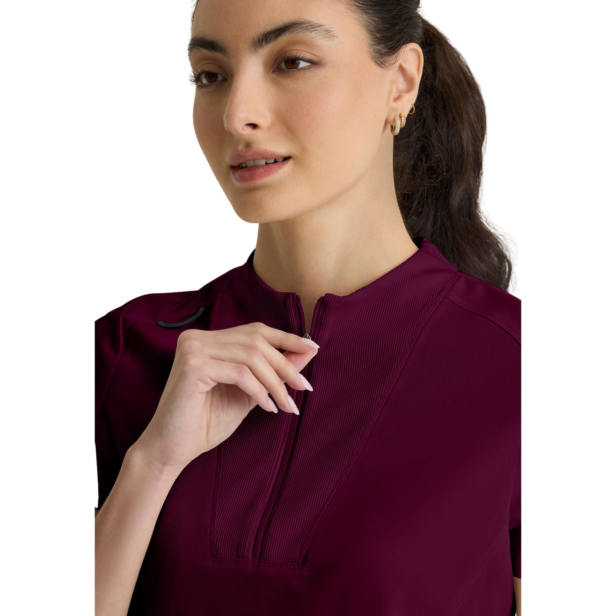 Kristi - Tunique col montant zippé - Femme - Grey’s Anatomy Stretch Grey’s Anatomy