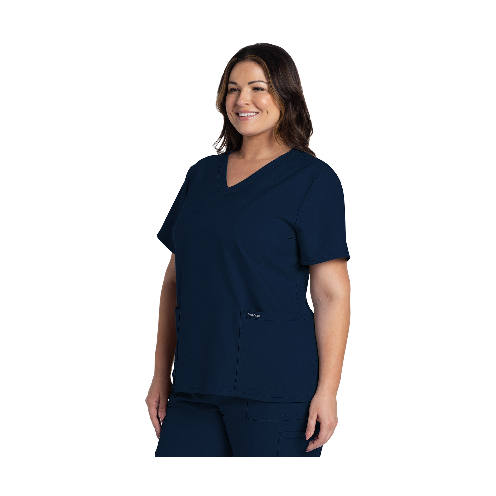 Lacanau - Tunique médicale - Col V - Manches courtes - Femme - Cherokee Cherokee Authentic Workwear