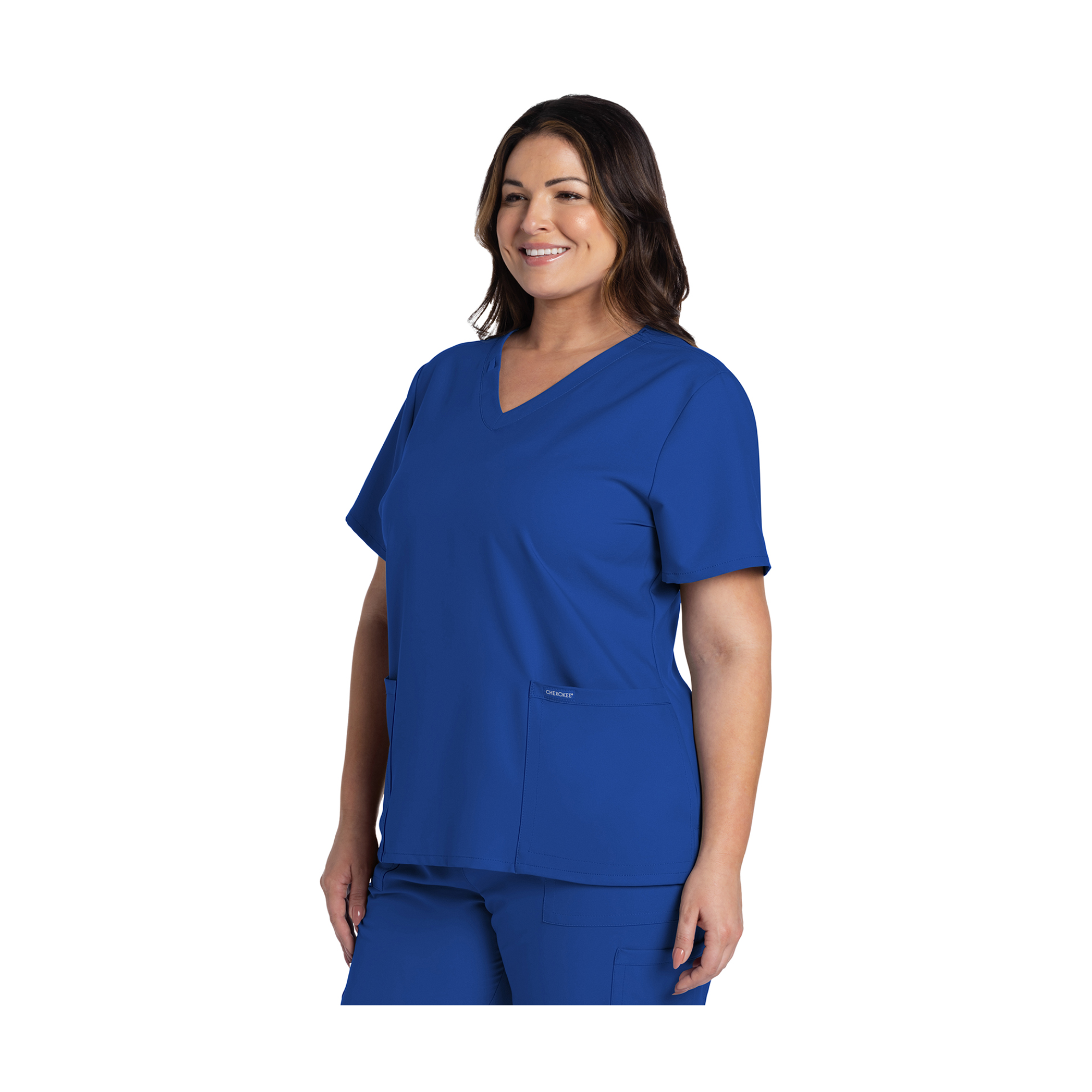 Lacanau - Tunique médicale - Col V - Manches courtes - Femme - Cherokee Cherokee Authentic Workwear