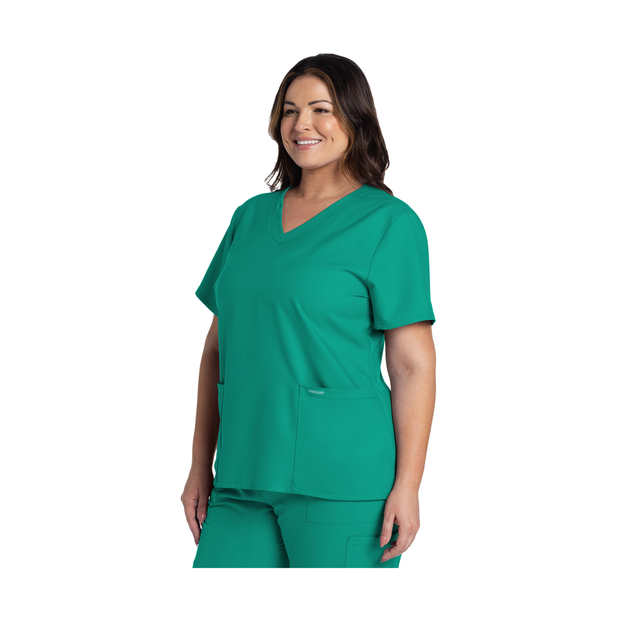 Lacanau - Tunique médicale - Col V - Manches courtes - Femme - Cherokee Cherokee Authentic Workwear