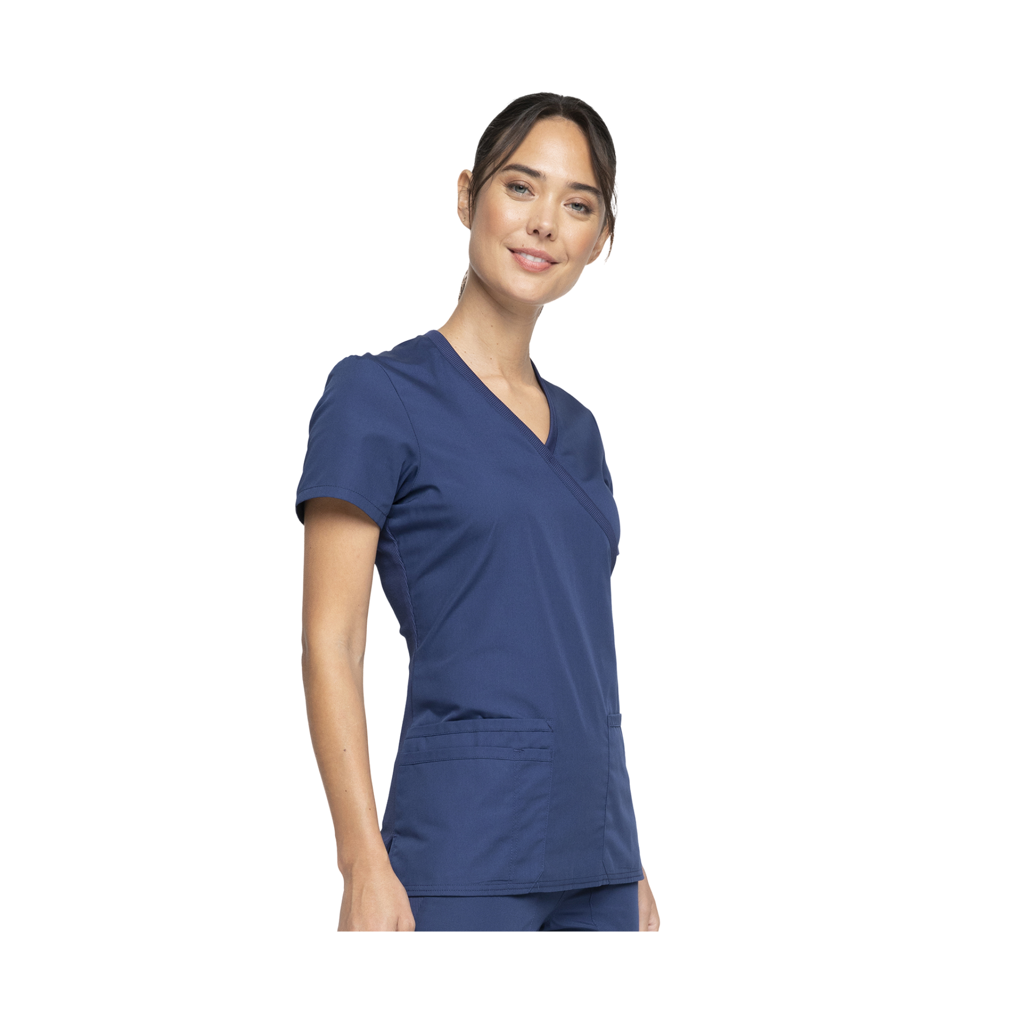 Limoges - Tunique médicale - Effet cache-coeur - Manches courtes - Femme - Cherokee Cherokee Authentic Workwear