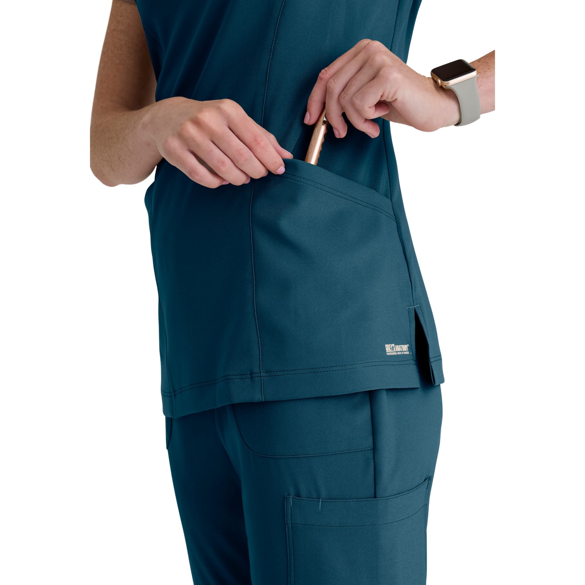 Louisa - Tunique col cranté - Femme - Grey’s Anatomy Evolve Grey’s Anatomy