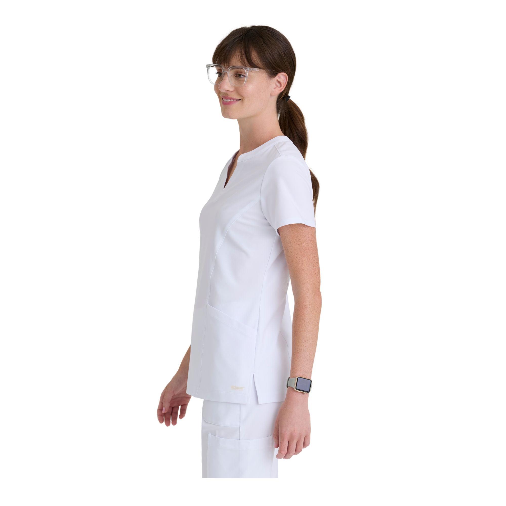 Louisa - Tunique col cranté - Femme - Grey’s Anatomy Evolve Grey’s Anatomy