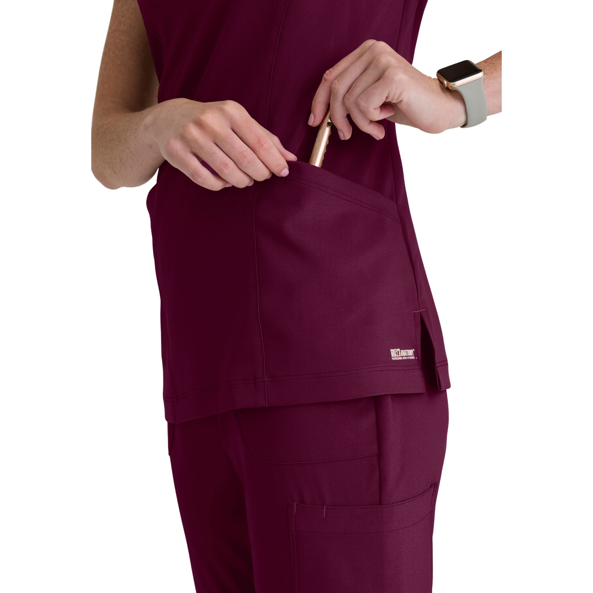 Louisa - Tunique col cranté - Femme - Grey’s Anatomy Evolve Grey’s Anatomy