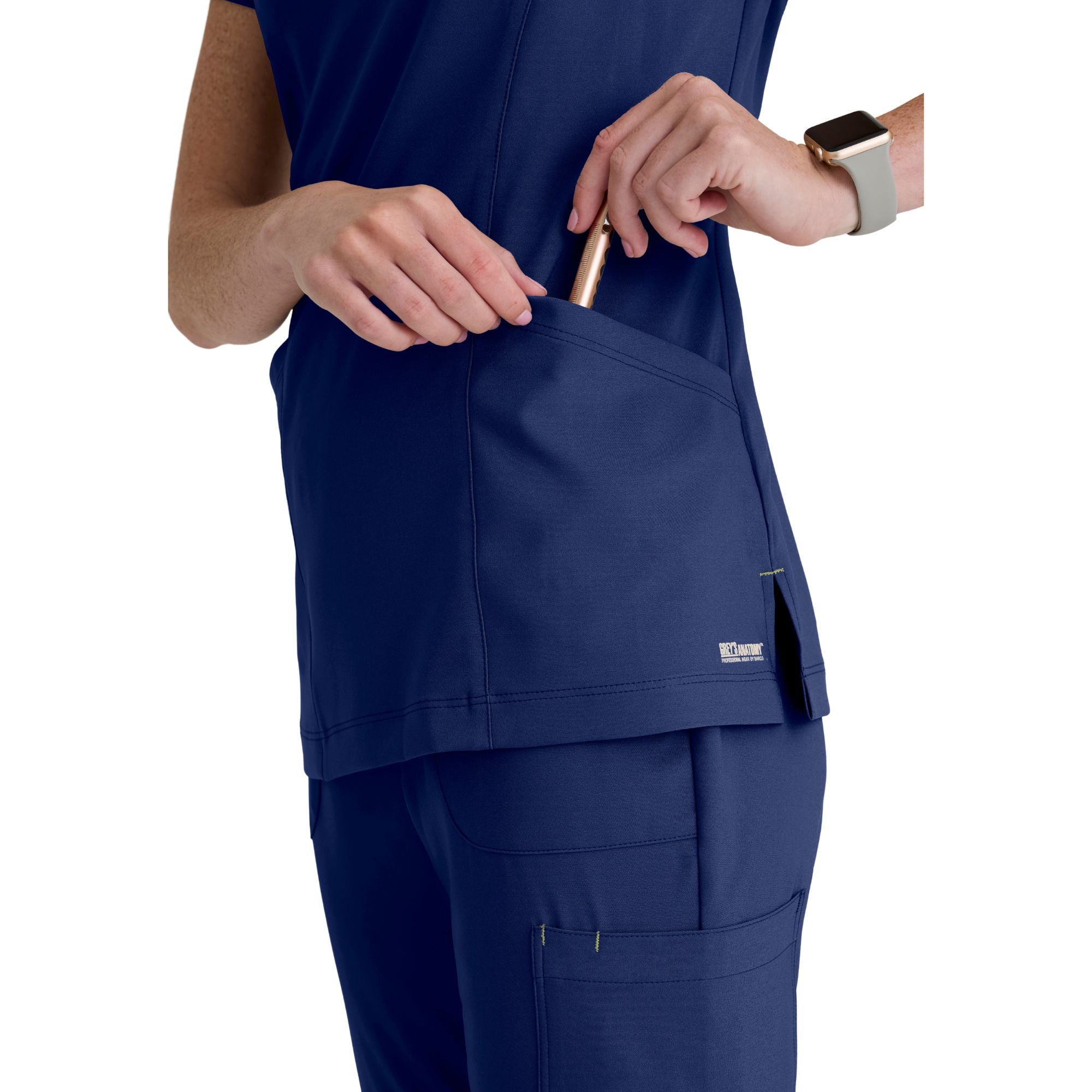 Louisa - Tunique col cranté - Femme - Grey’s Anatomy Evolve Grey’s Anatomy