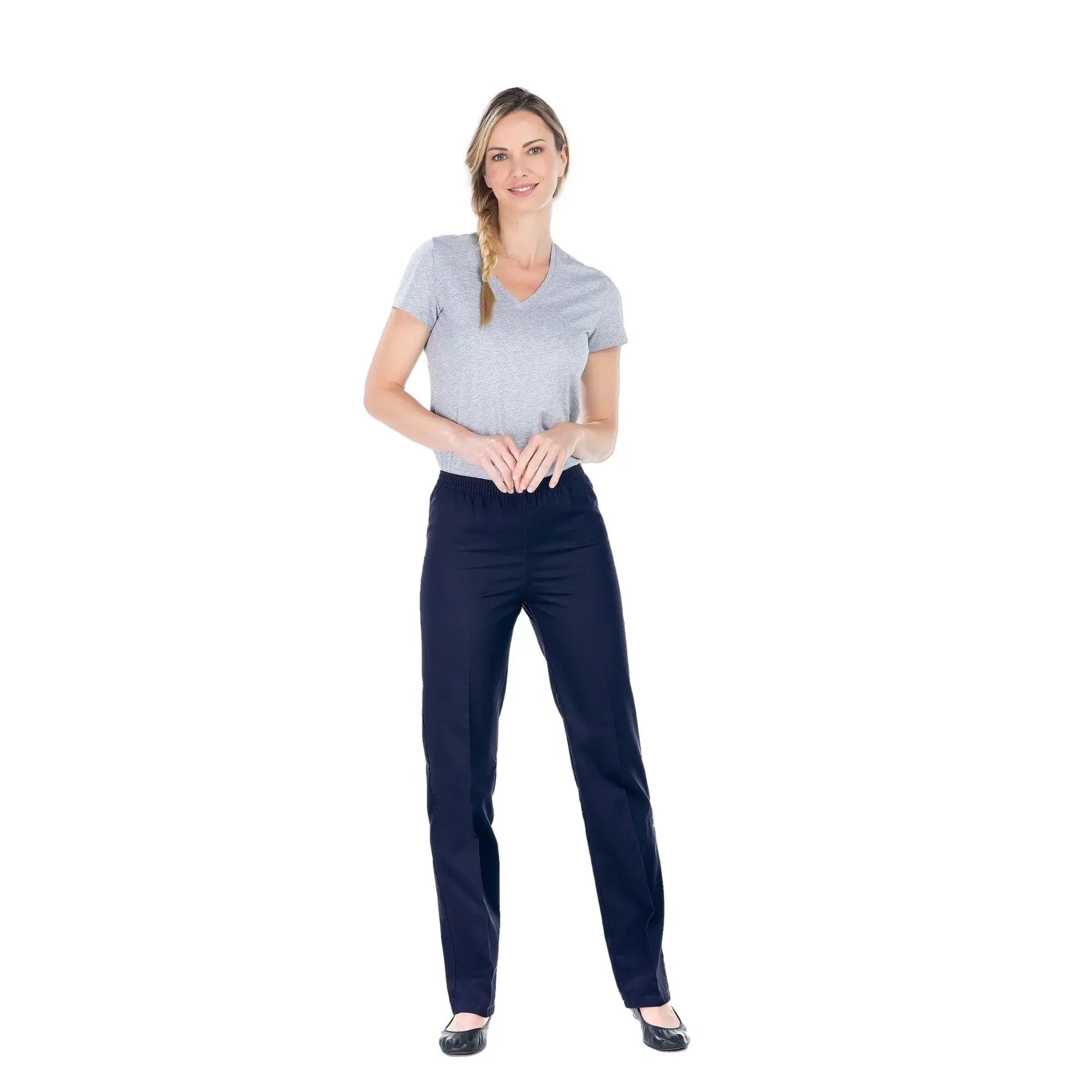 Manu - Pantalon sans poche avec ceinture élastique - Unisexe My Blouse