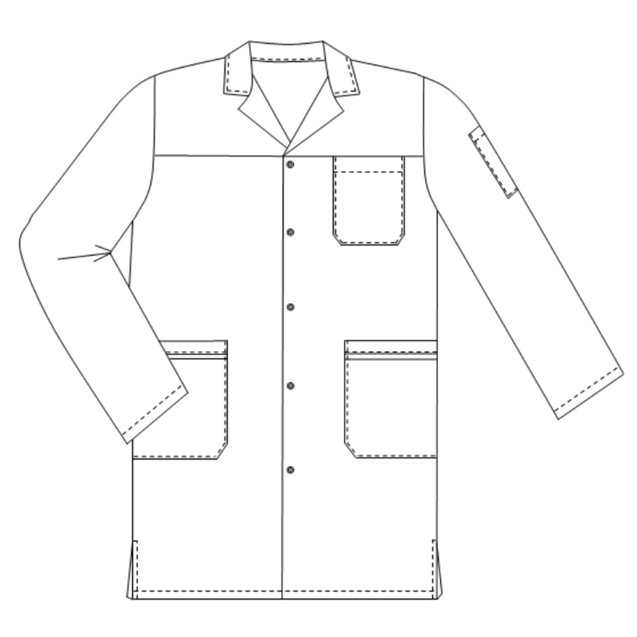 Maxime - Blouse - Manches longues - Homme - 105 cm My Blouse