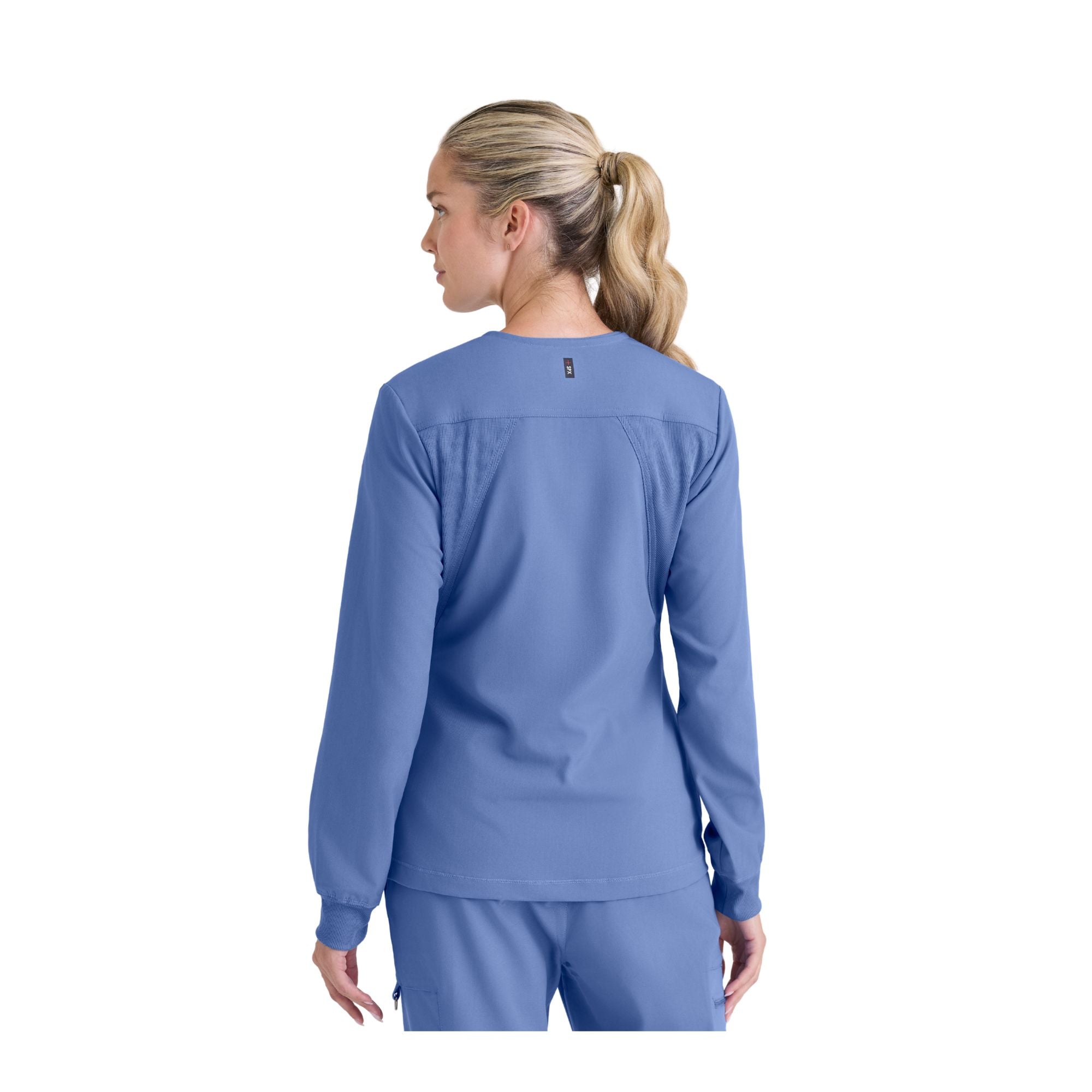 Mila - Veste médicale col rond - Femme - Grey's Anatomy Stretch Grey’s Anatomy