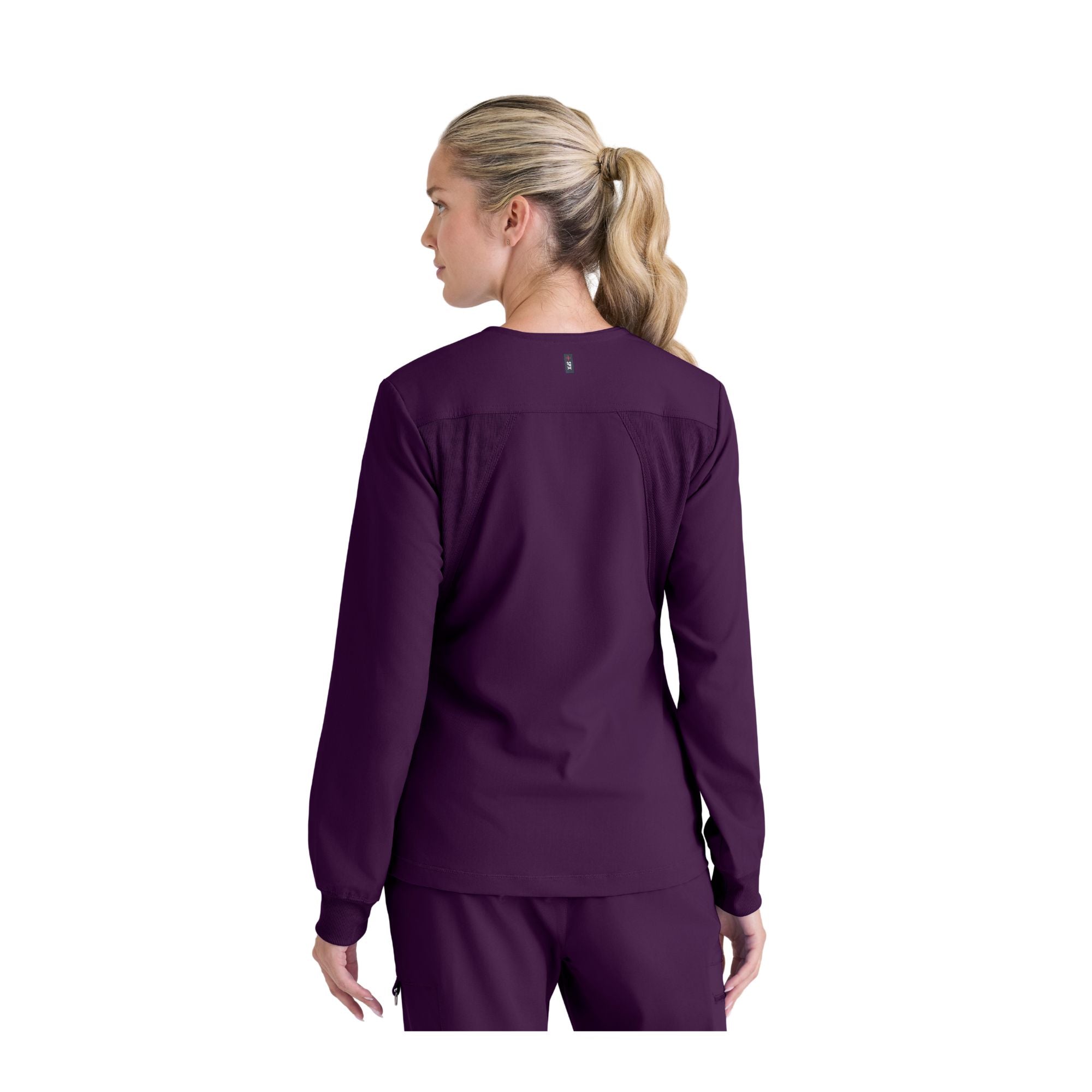 Mila - Veste médicale col rond - Femme - Grey's Anatomy Stretch Grey’s Anatomy